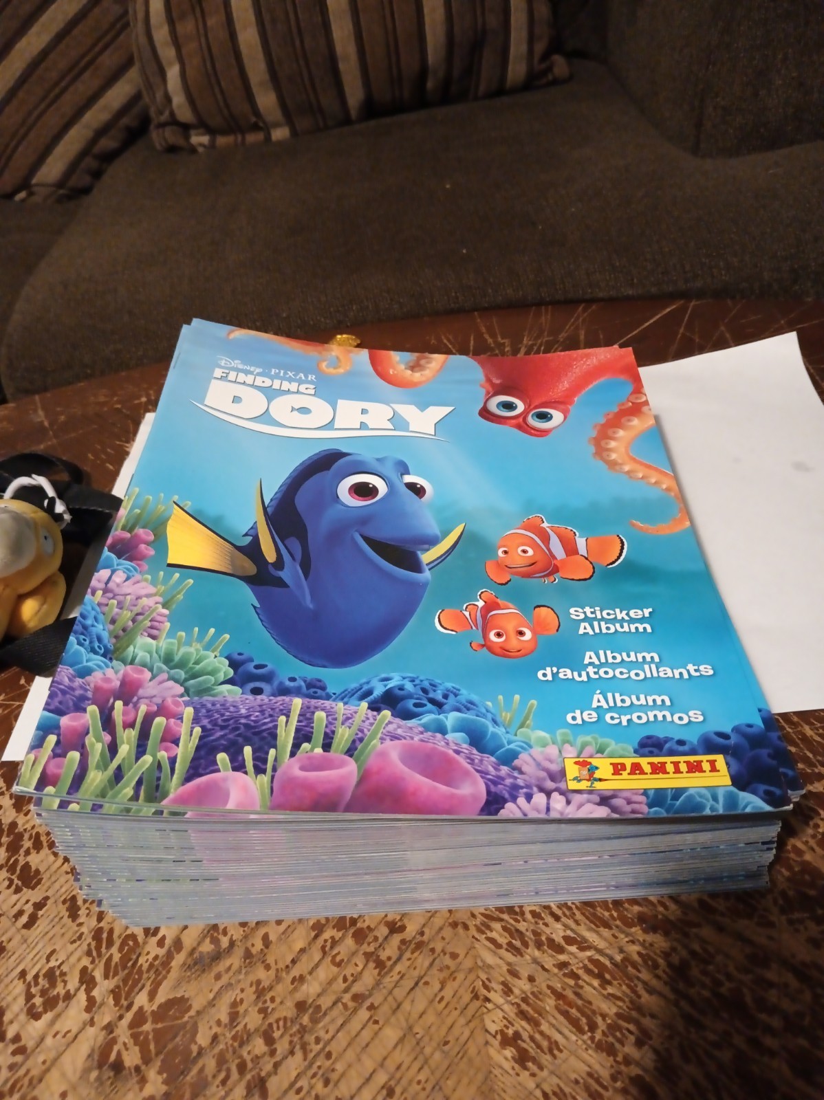 Panini Disney Pixar Finding Dory Sticker Album X40 No Stickers