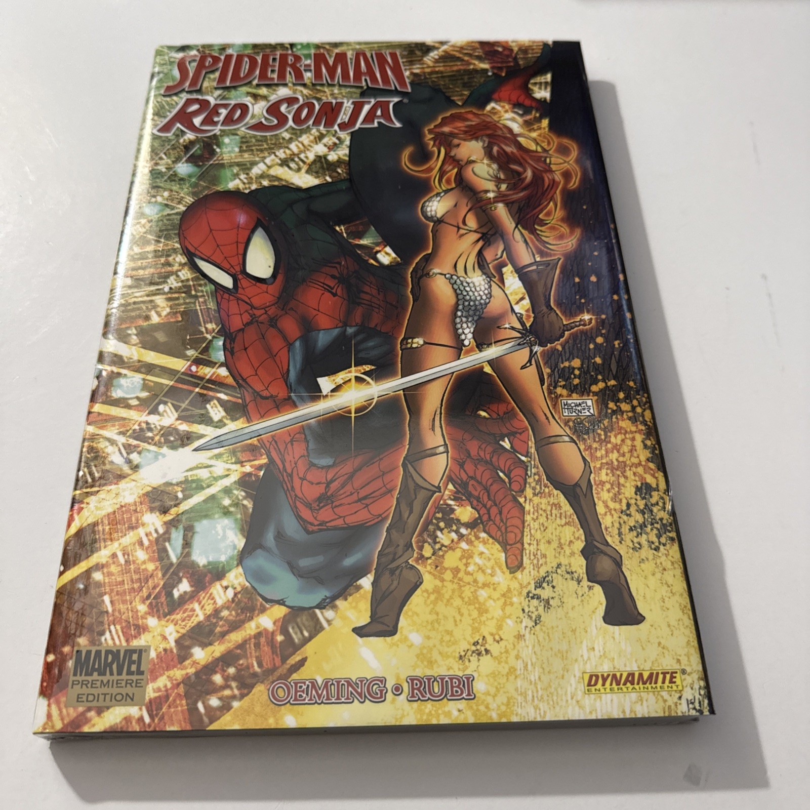 Spider-Man: Red Sonja 1, Marvel Premiere Edition, HC, 2008, OOP Spider-Man: Red Sonja 1, Marvel Premiere Edition, HC, 2008, OOP