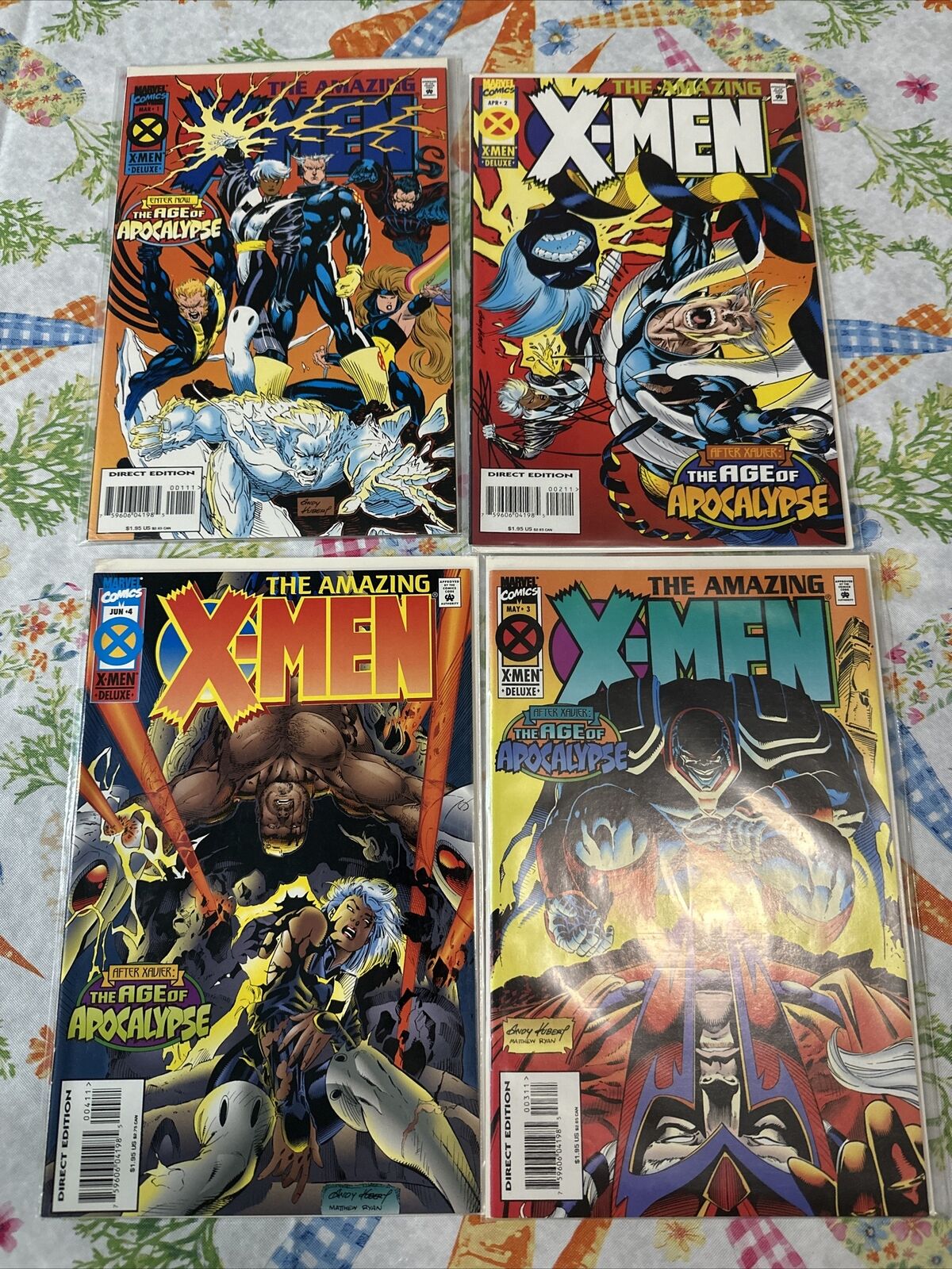 The Amazing X-Men Complete Set 1 - 4 (1995)  Age of Apocalypse