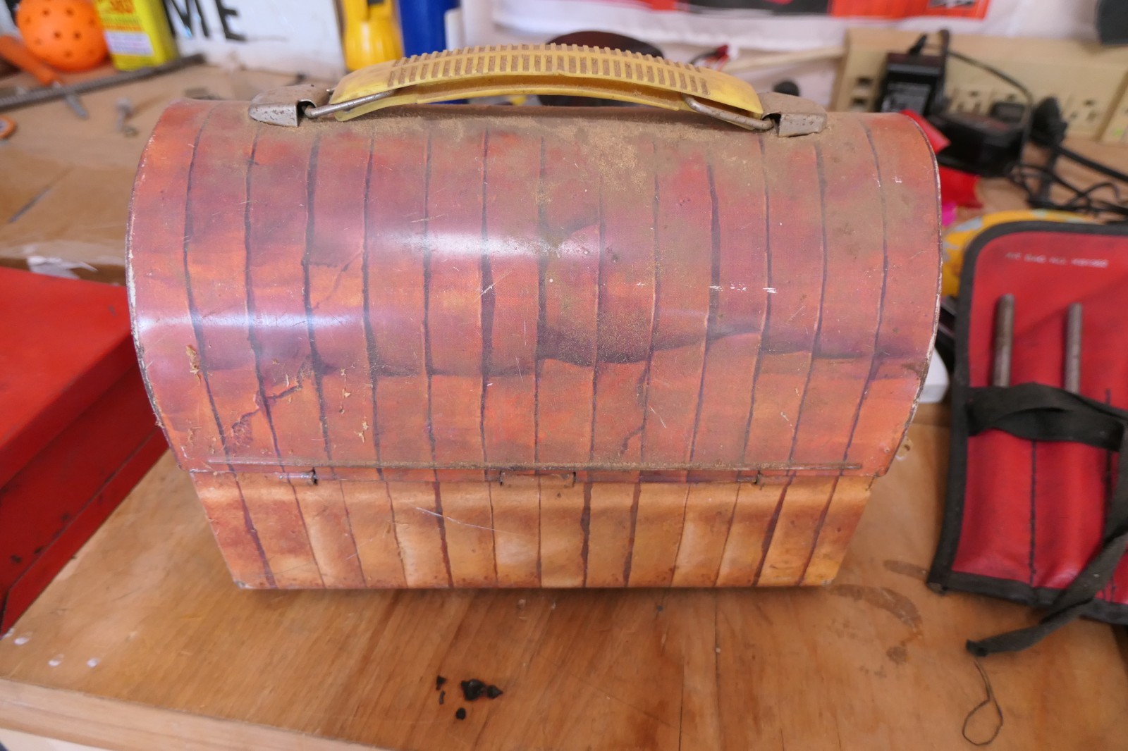 Vintage 1968 Bread Loaf Lunchbox