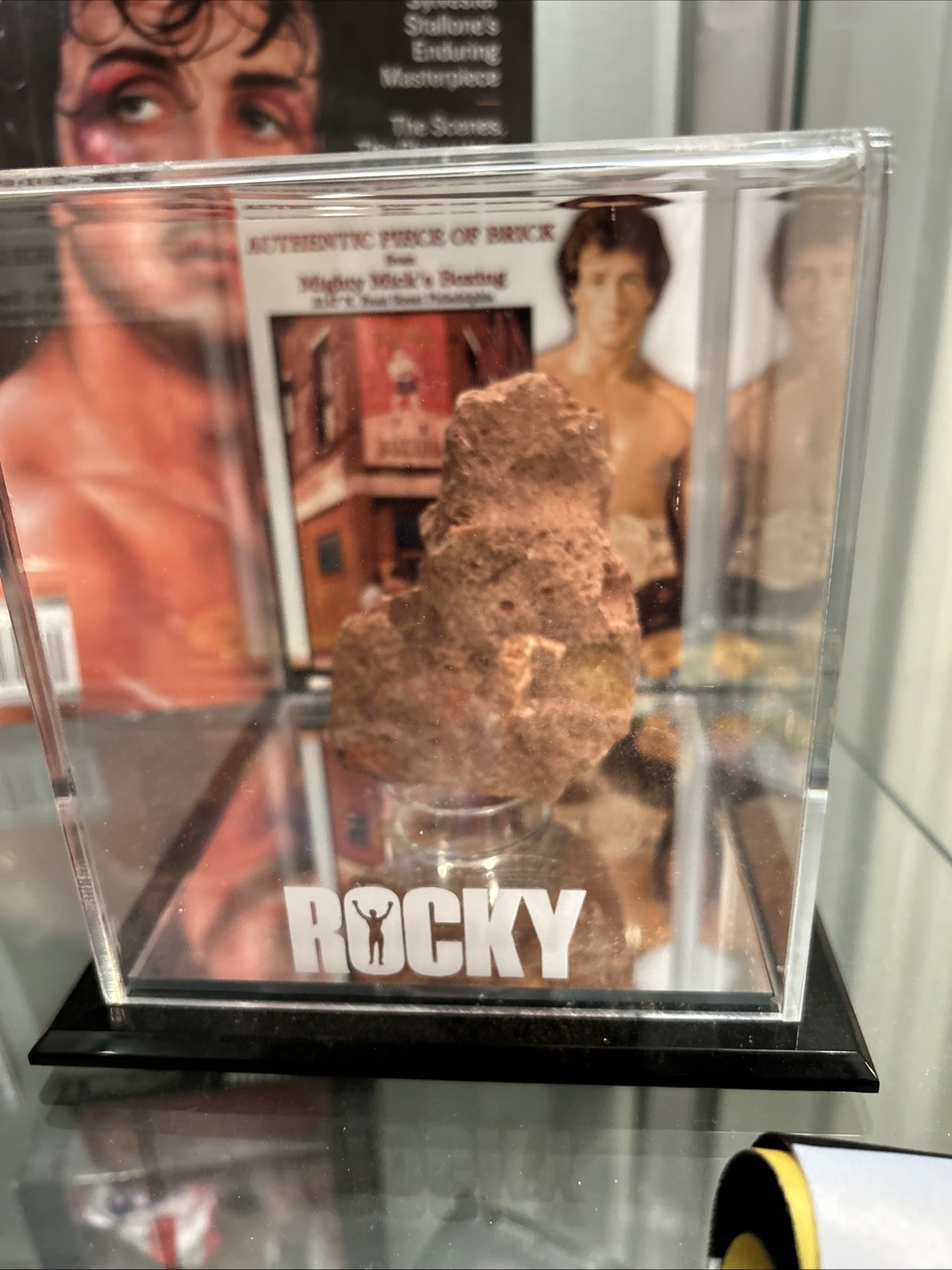 Mighty mick’s  Gym Authentic Brick Creed Stallone Sly Rocky Balboa Movie Prop
