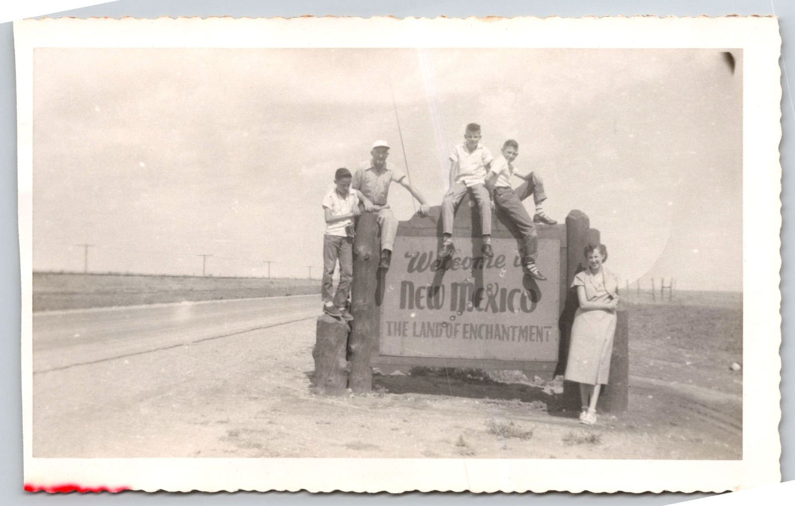 Photograph 1952 NEW MEXICO NM Family Vacation Photo Picture Original