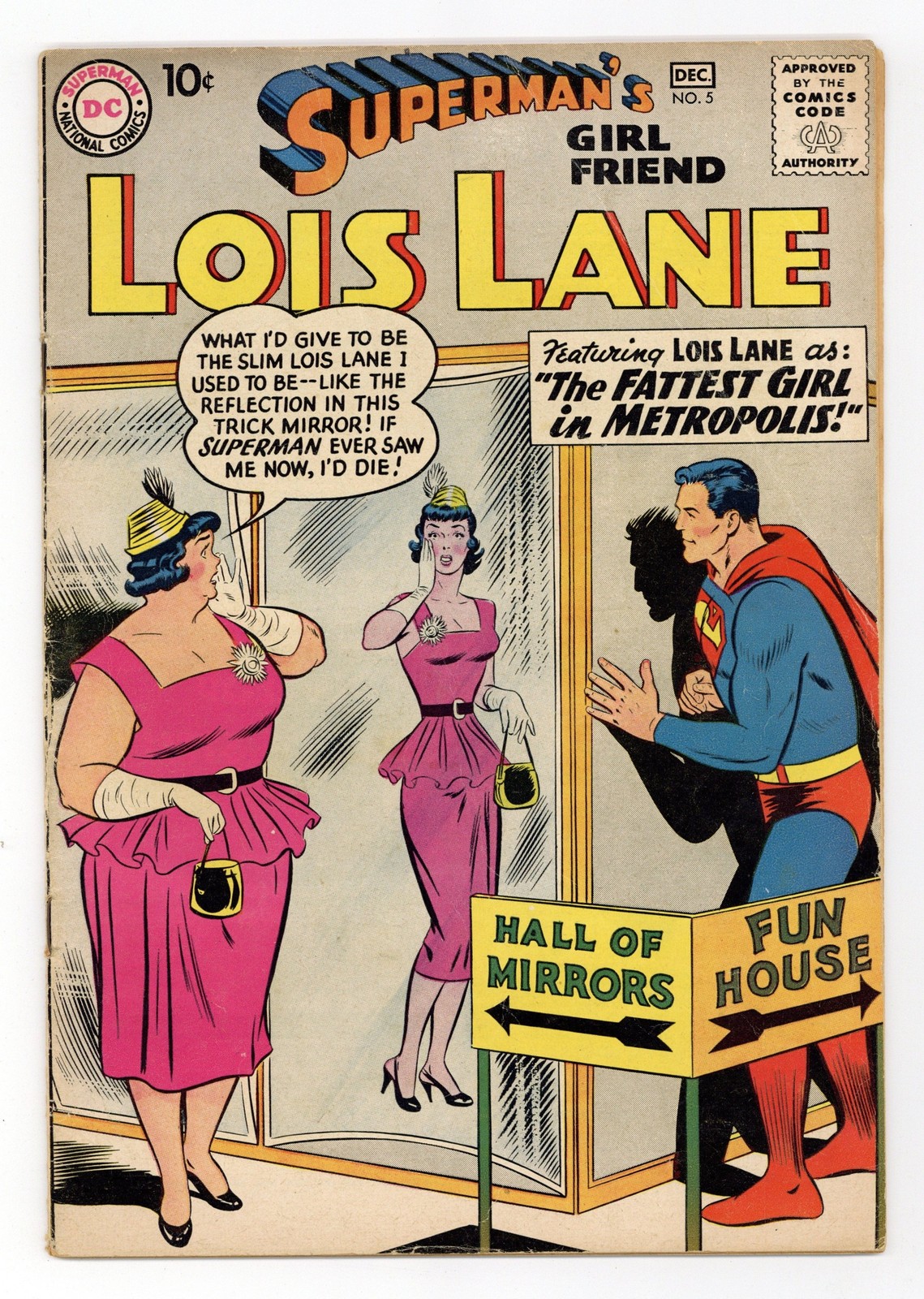 Superman\'s Girlfriend Lois Lane #5 GD/VG 3.0 1959