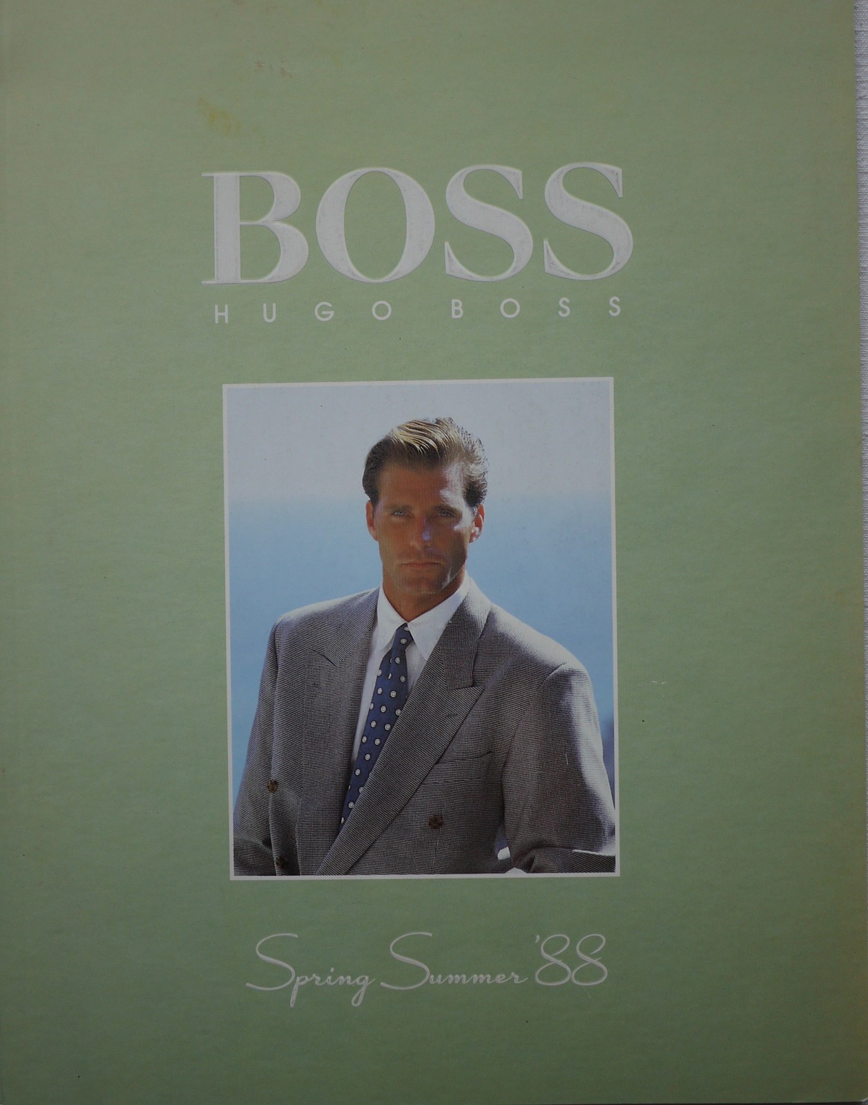 Hugo Boss Catalog 1988 Spring/Summer - Photos: Bob Krieger - Excellent Condition