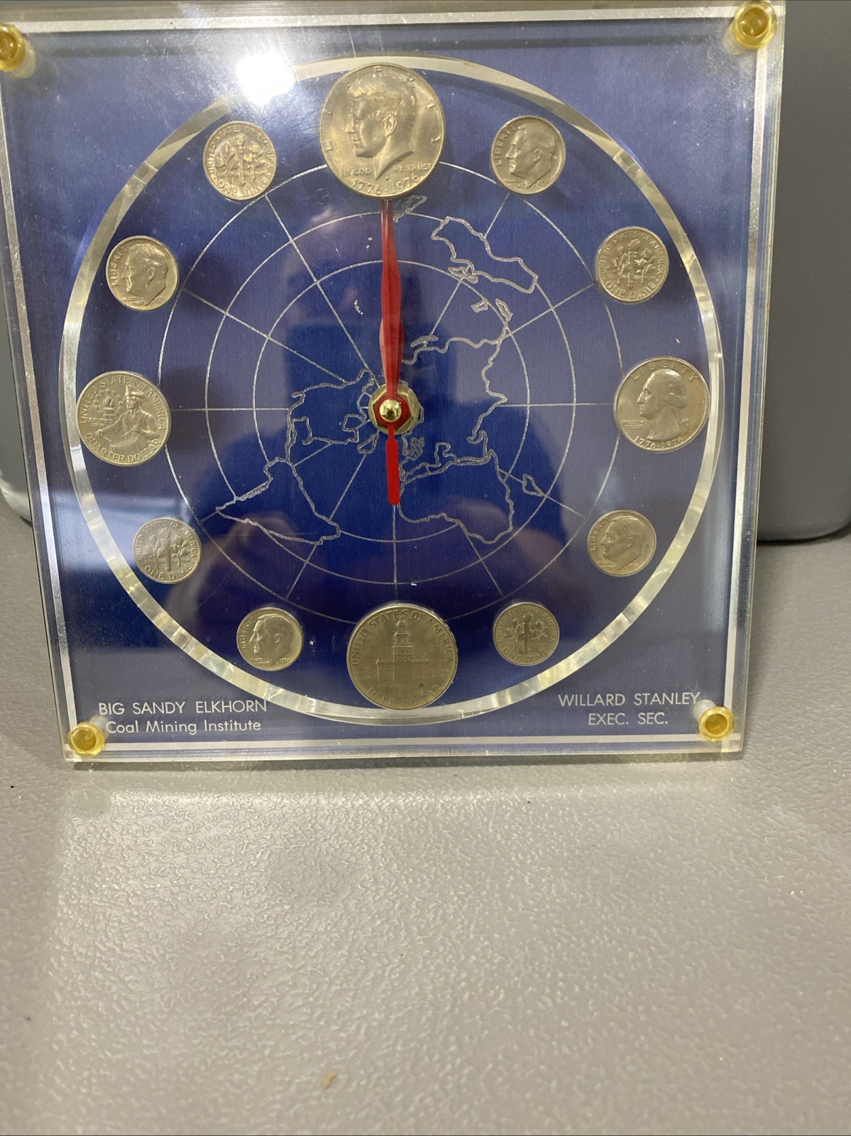 Marion-Kay 1968 Numismatic Clock Model No. 14 Rare