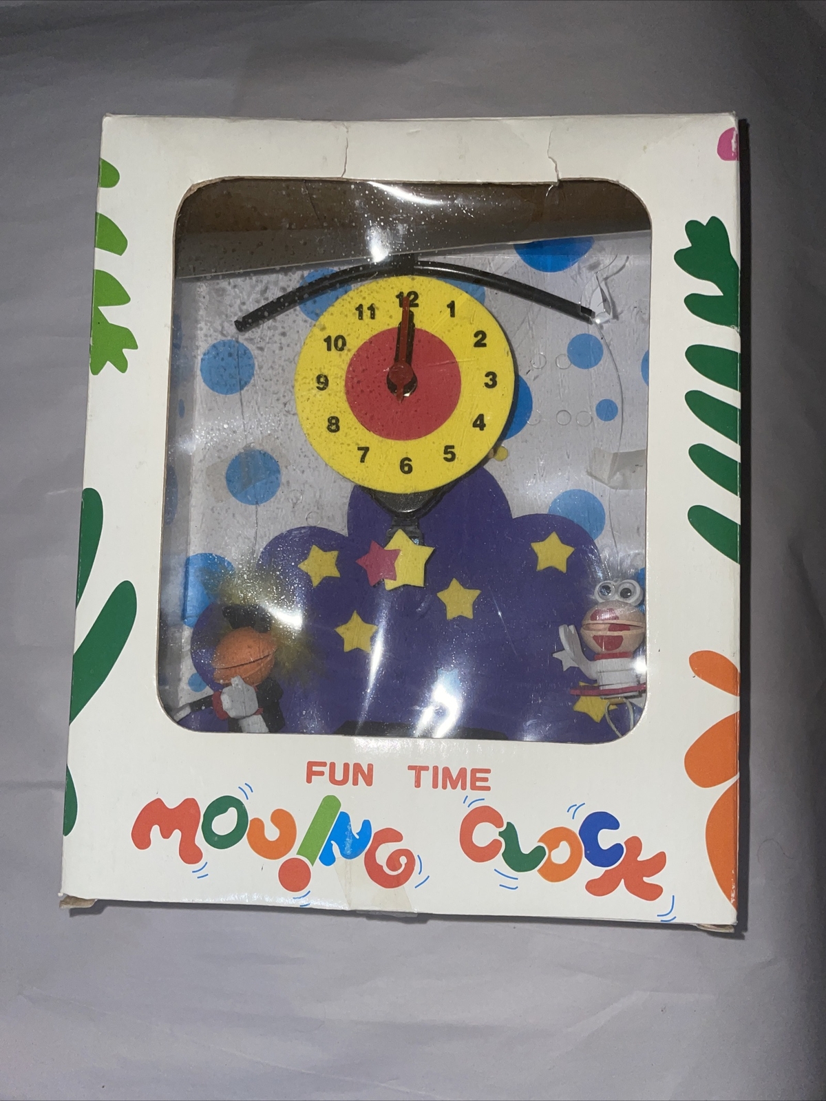 La Fantaisie Funtime Puppets Moving Clock Children Nursery