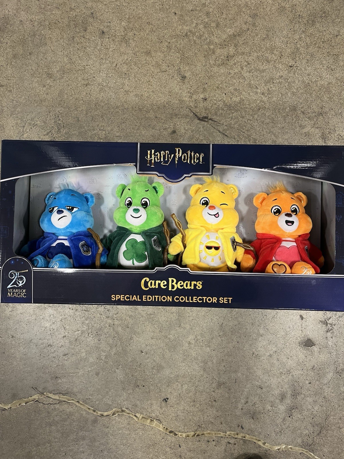 Harry Potter x Care Bears 25 Years of Magic Special Edition 4 Bear Set