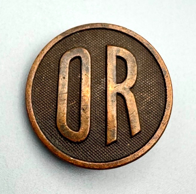 WWI OR Oregon Guard Enlisted Collar Disc RARE