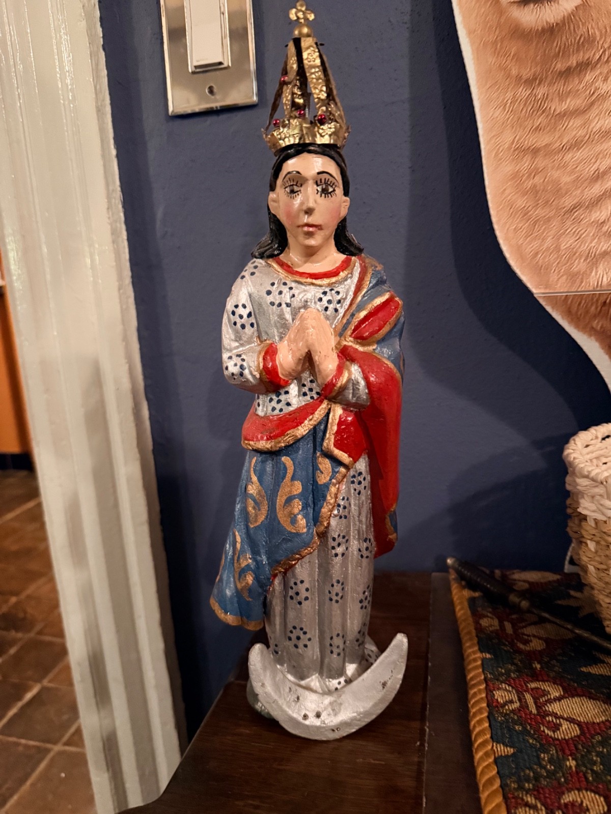 Santos antique Mexican Immaculate Conception