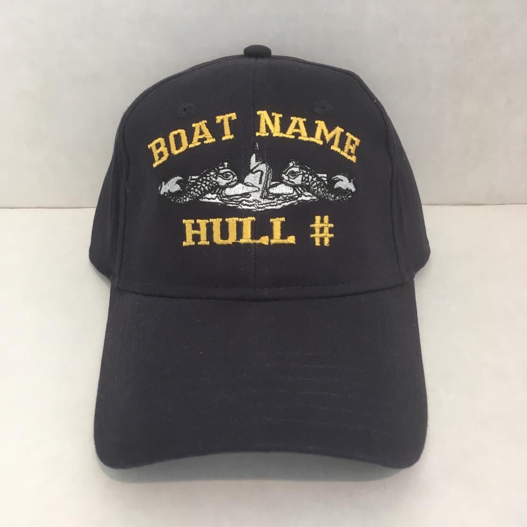 USS Guitarro SSN 665 - Embroidered Submarine Ball Cap - Otto - BC Patch