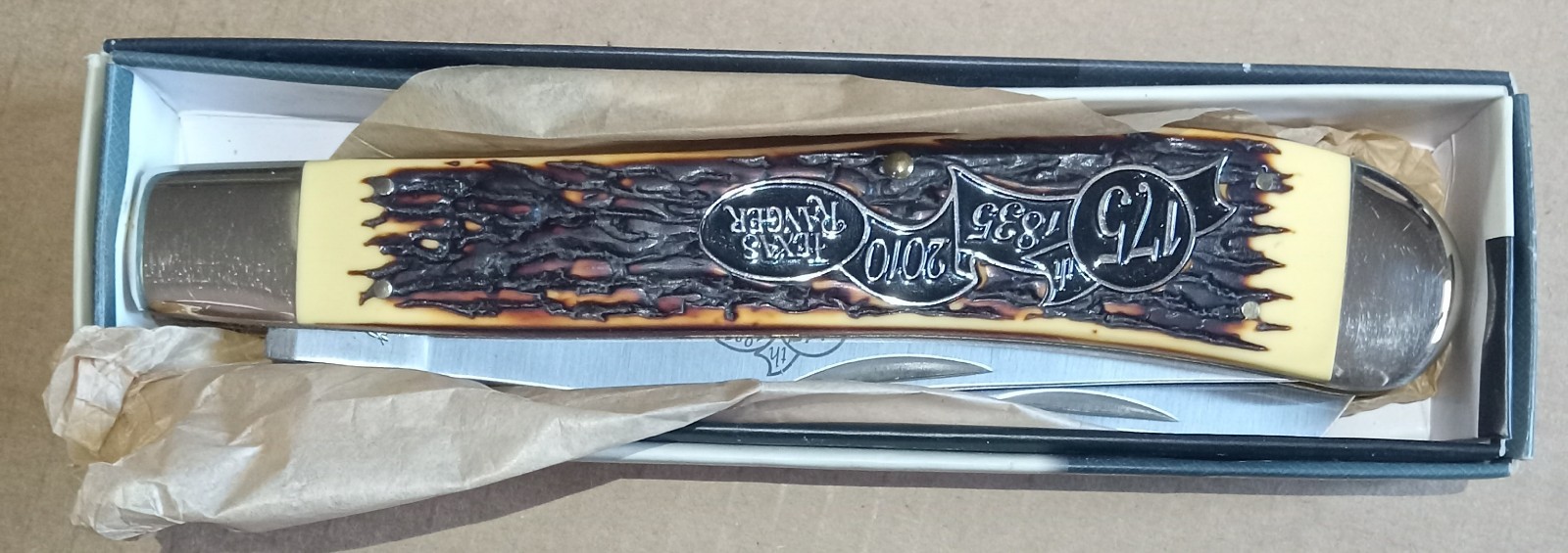 Schrade Uncle Henry Giant Texas Ranger Dealer Display Trapper Knife 15-inch