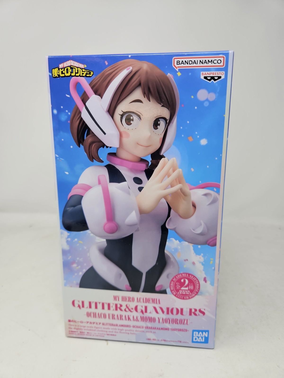 BANPRESTO My Hero Academia Glitter & Glamours Ochaco Uraraka Figure US Seller