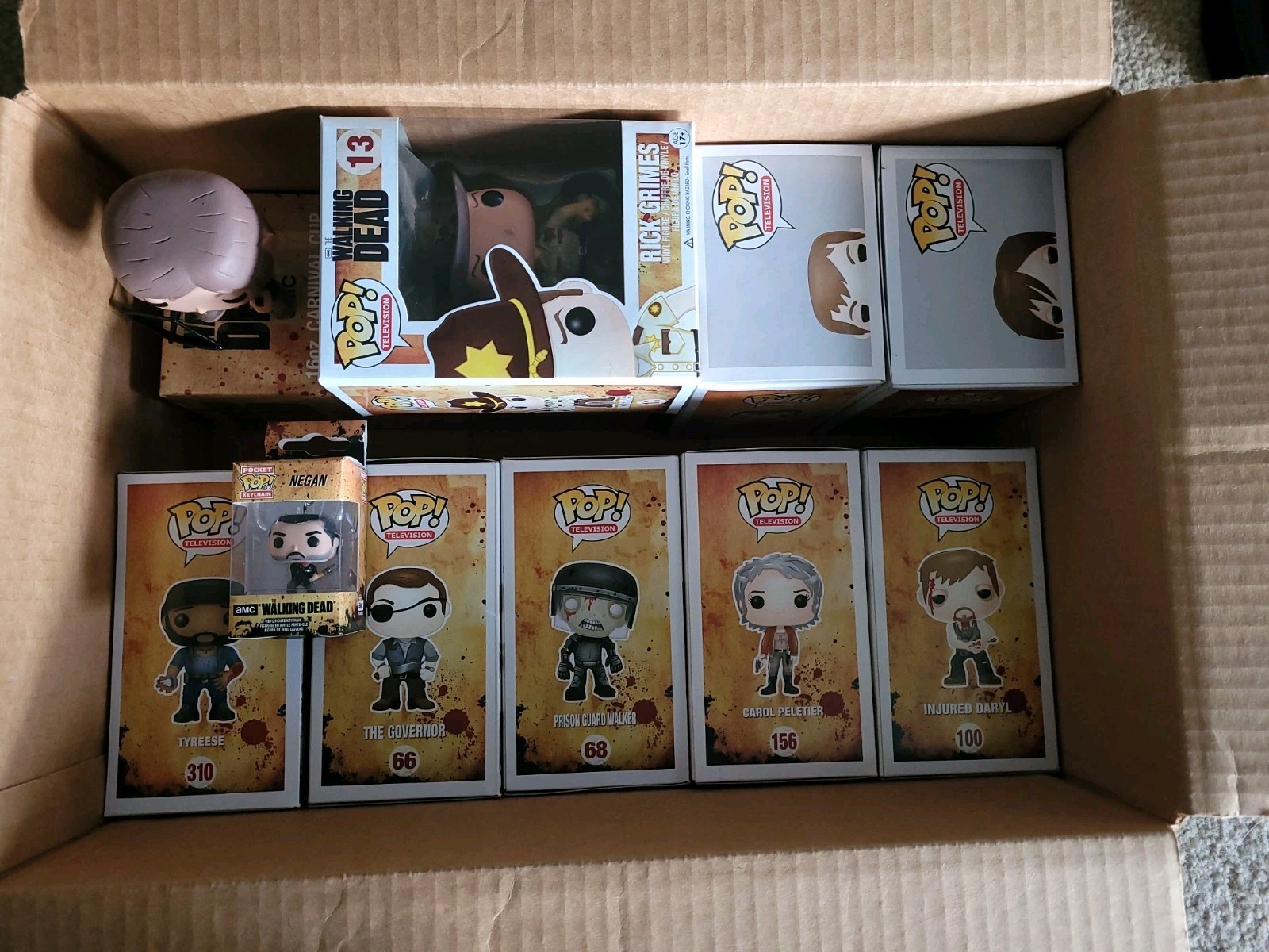Funko The Walking Dead LOT and Carnival Cup SEE DETAILS