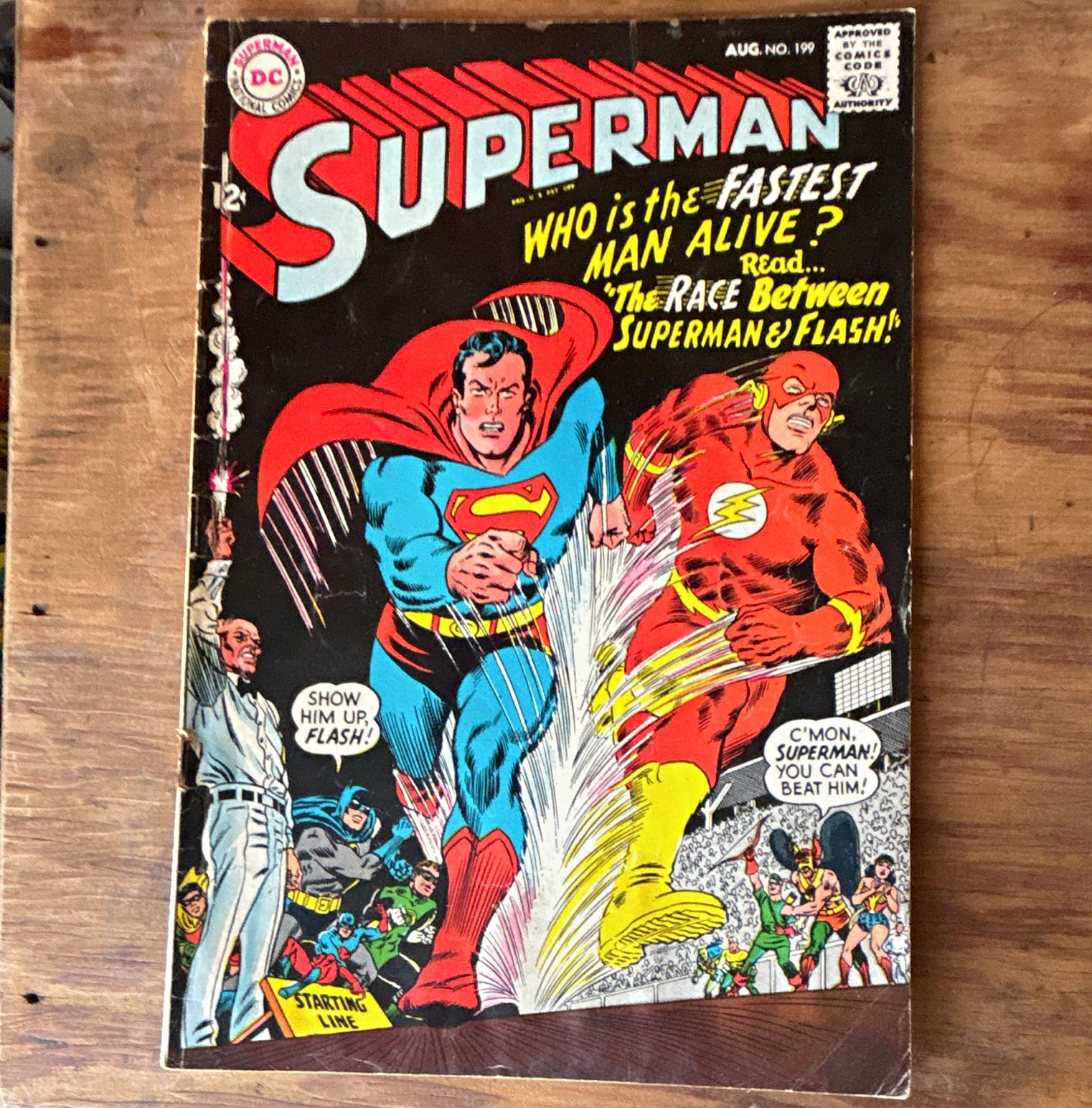 DC Comics Superman #199 Flash \