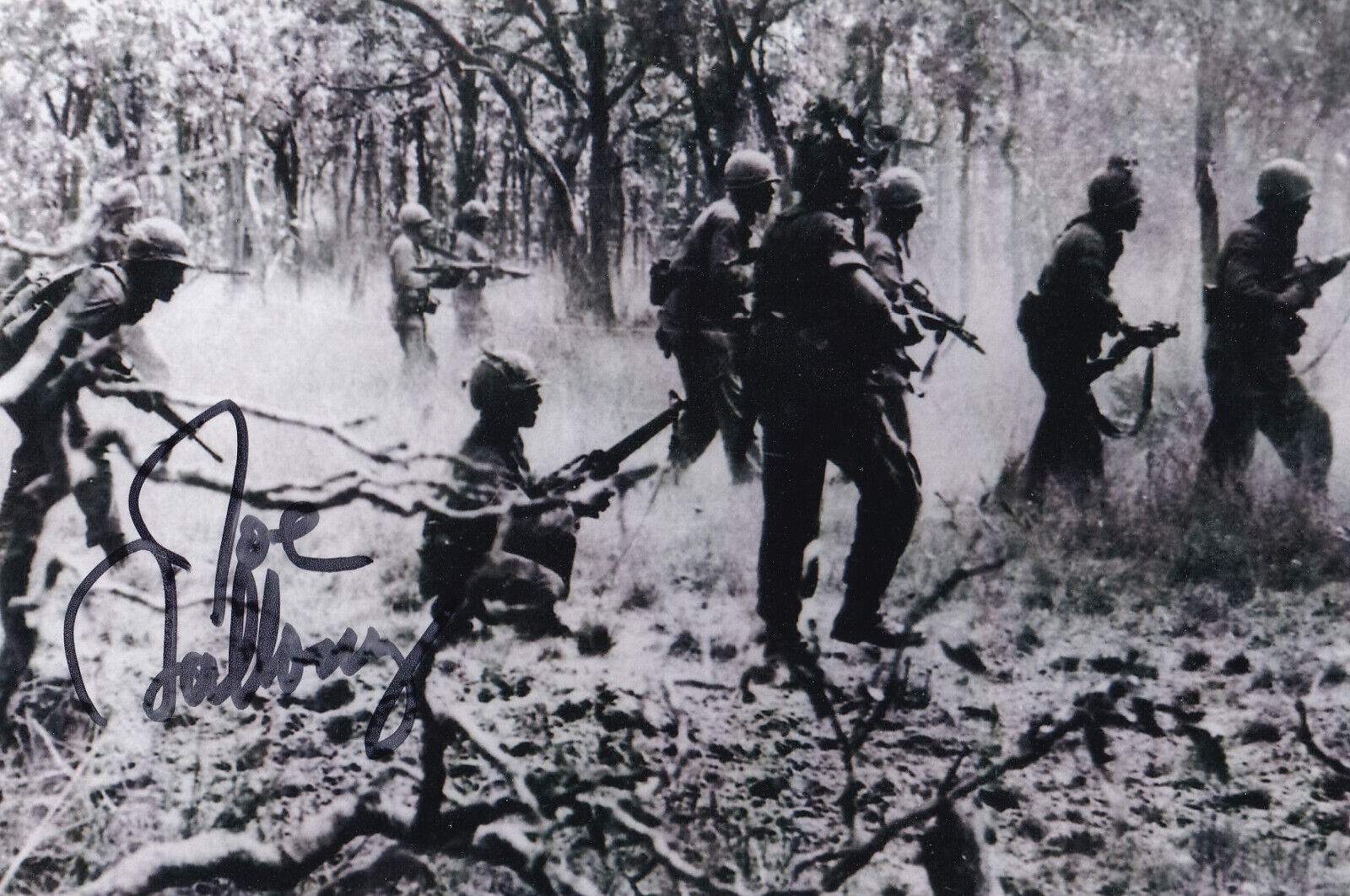 Joe Galloway Signed Autographed 4x6 Photo We Were Soldiers Vietnam War Photog