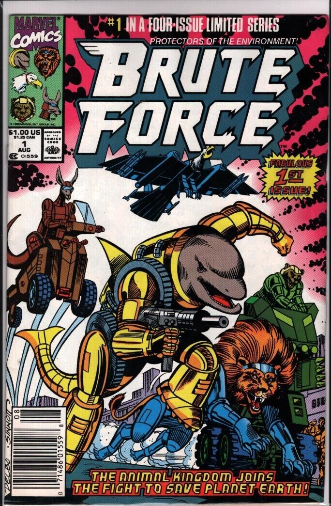41323: Marvel Comics BRUTE FORCE #1 NM Grade