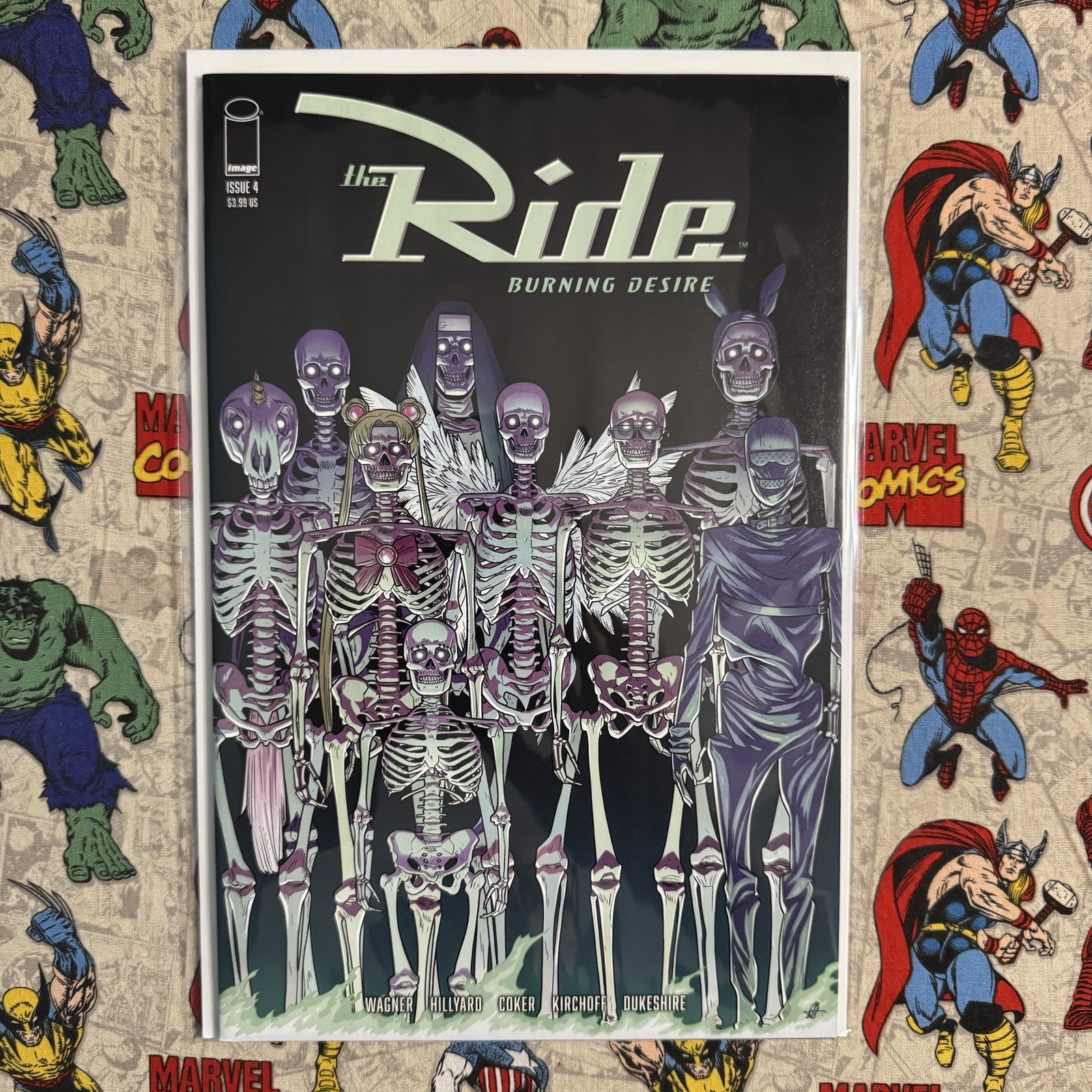 The Ride: Burning Desire #1-5 Variants 2019 Complete Comic Set Image Adam Hughes