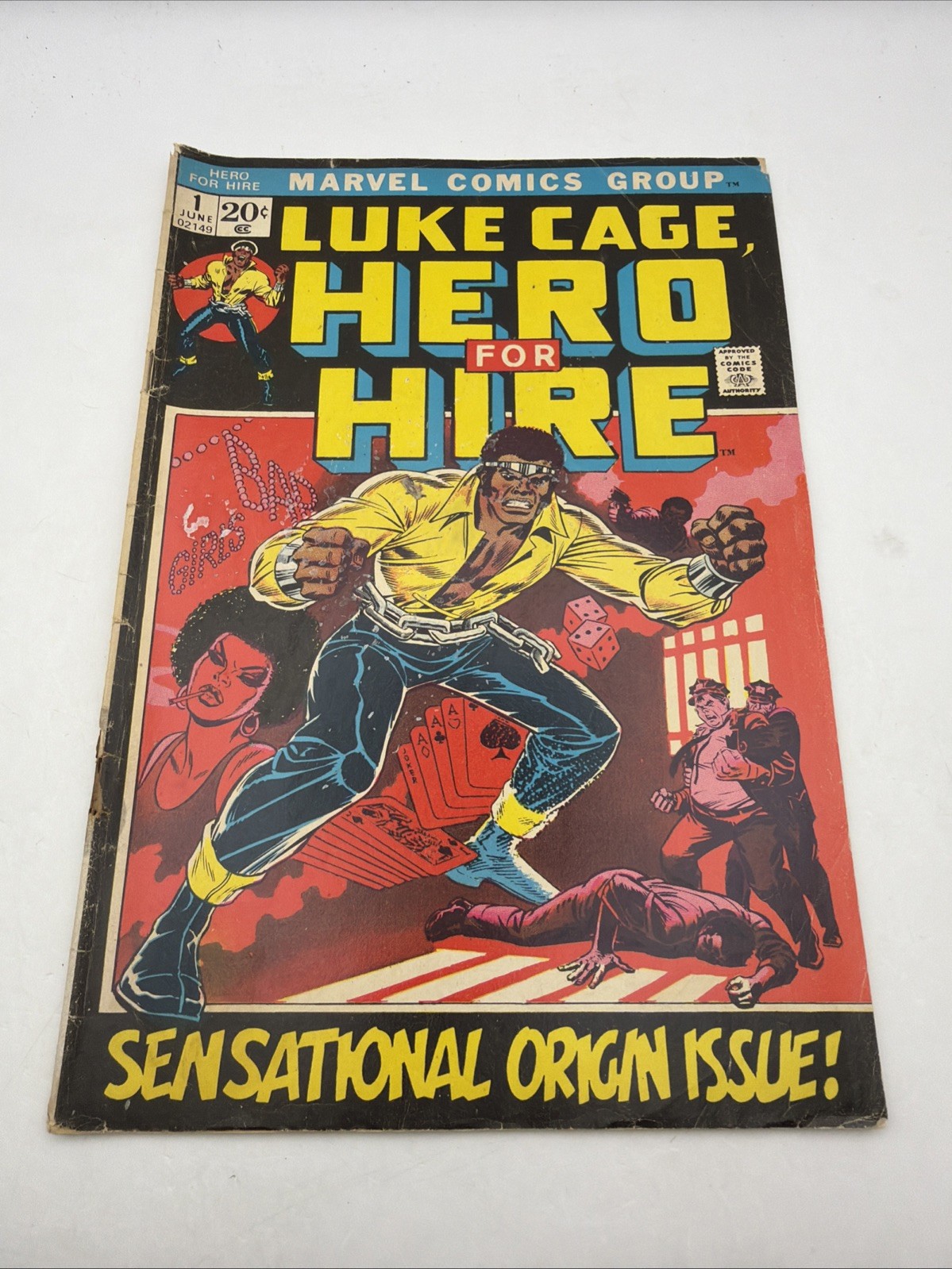 Luke Cage, Hero For Hire #1 (Marvel 1972) Lower Grade