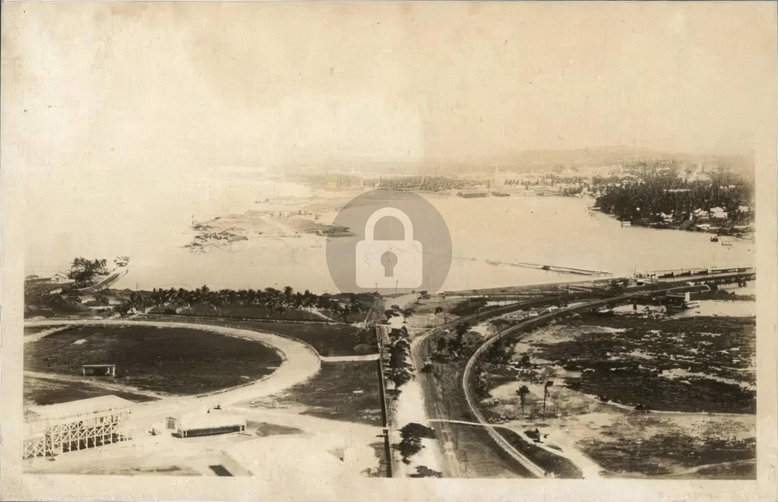 Entrance To San Juan Puerto Rico 1920's #2 RPPC Photo Postcard COPY