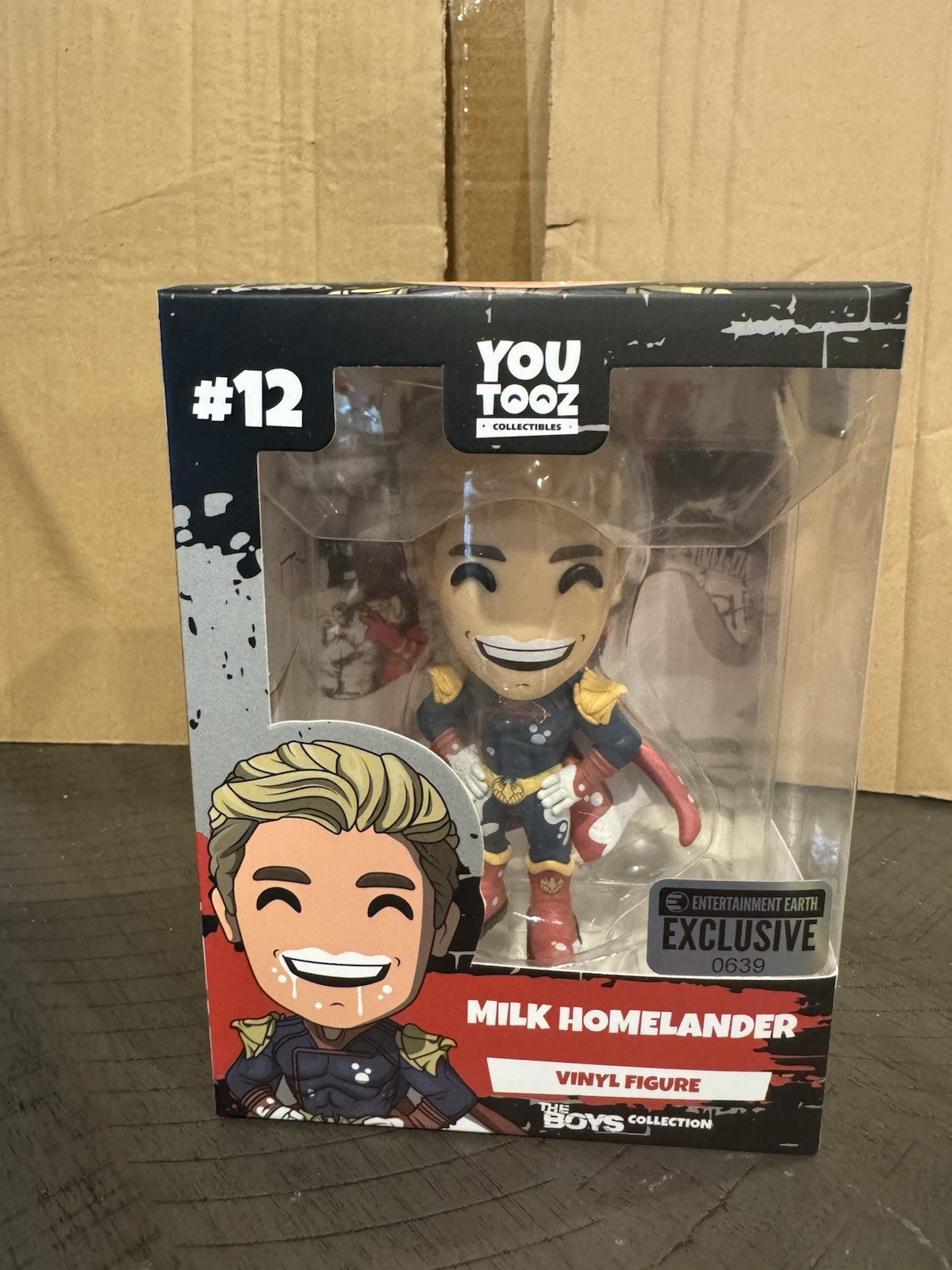 Youtooz The Boys Collection Homelander Milk Variant Vinyl Figure #12