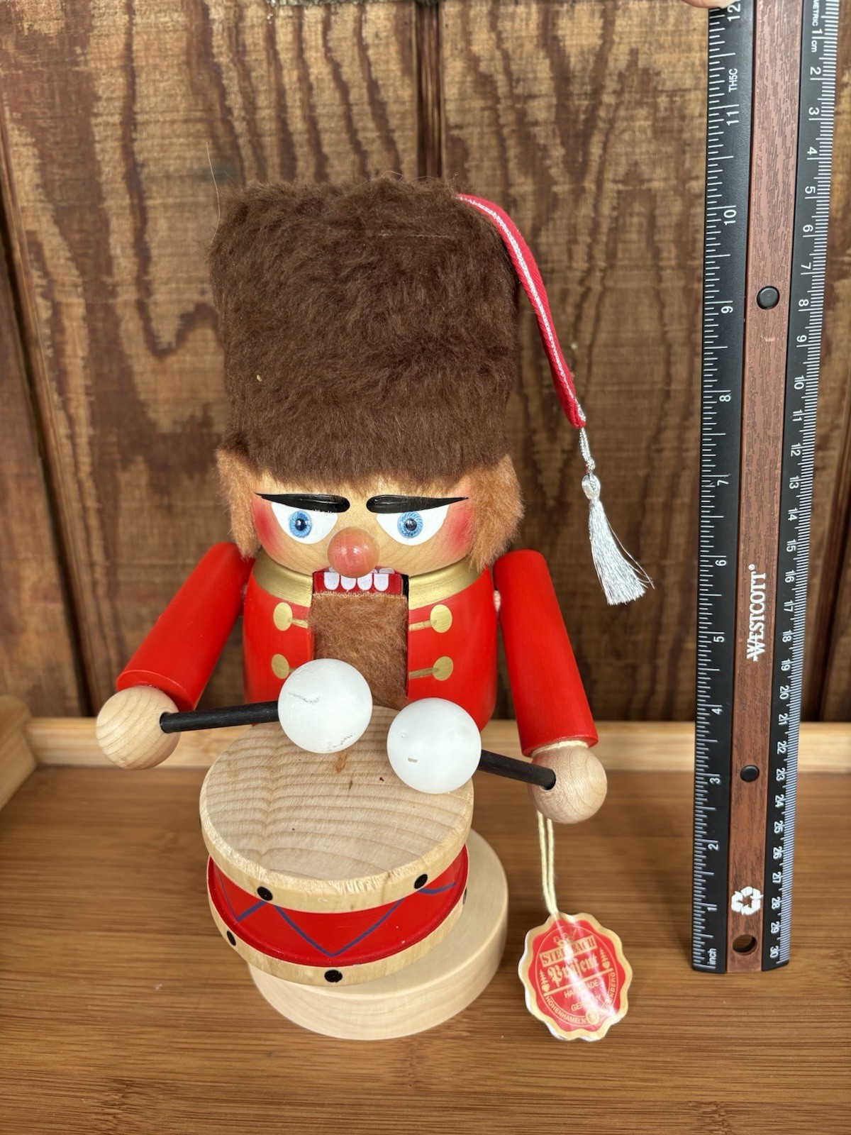 Steinbach Brafent Chubby Drummer Nut Cracker Handmade In Germany Nice overall