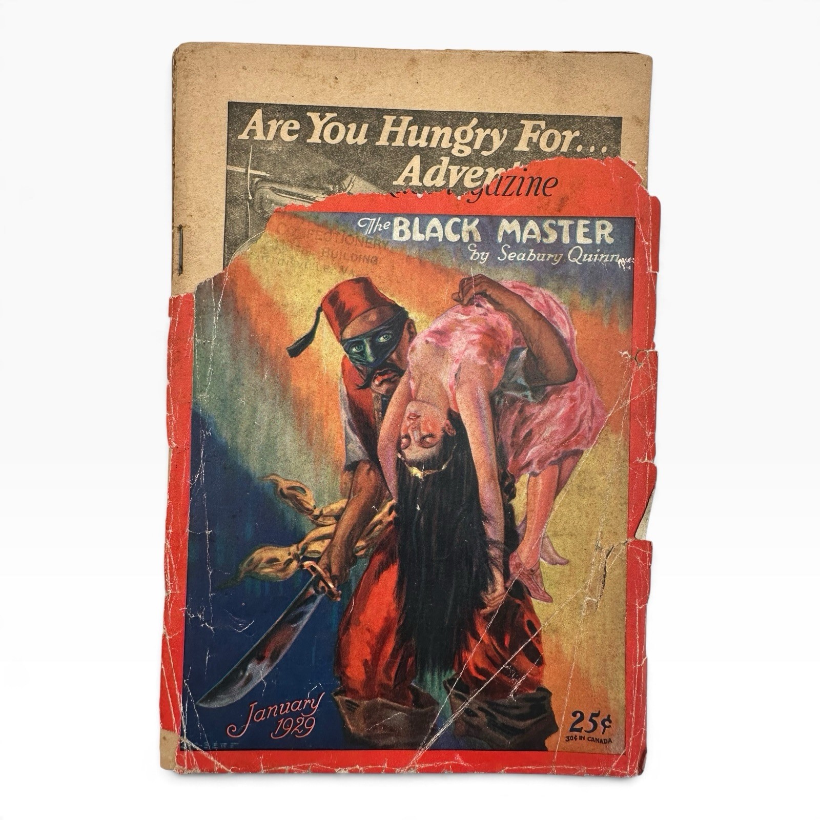 Weird Tales Jan 1929 | Silver Key 1st Appearance | Solomon Kane Debut