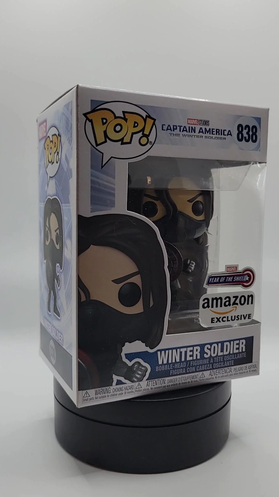 Funko Pop Marvel Winter Soldier #838 – Year of the Shield Amazon Exclusive