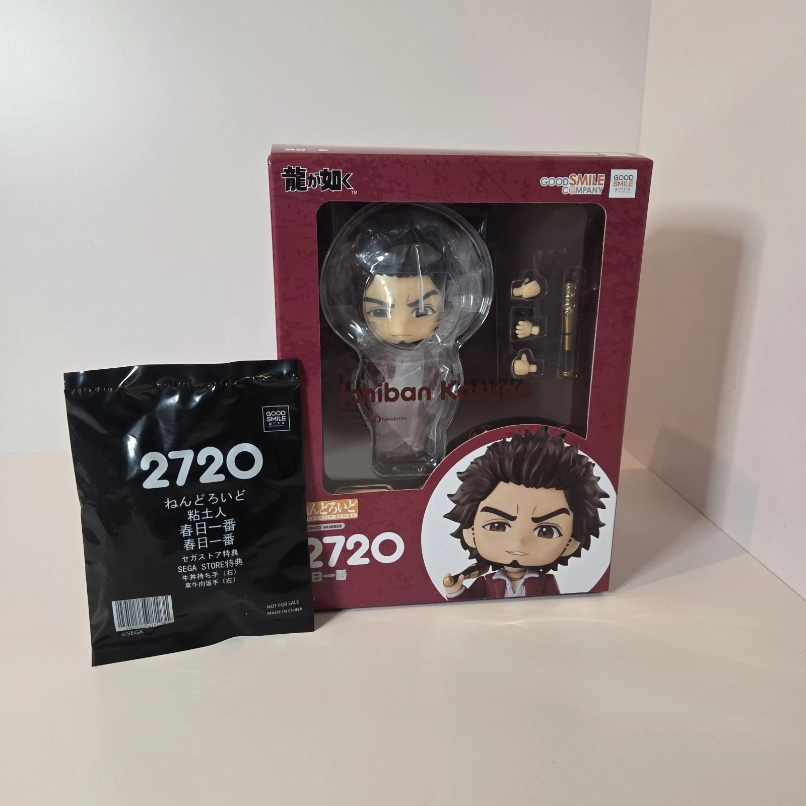 Nendoroid 2720 Ichiban Kasuga Like a Dragon Yakuza Good Smile SEGA Store Bonus