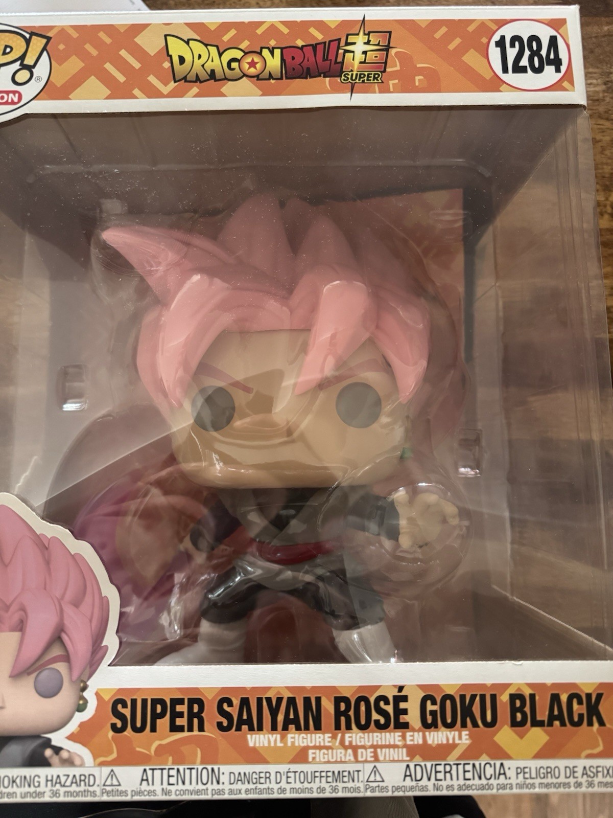 Funko Pop Jumbo: Dragon Ball Super - Super Saiyan Rose Goku Black #1284