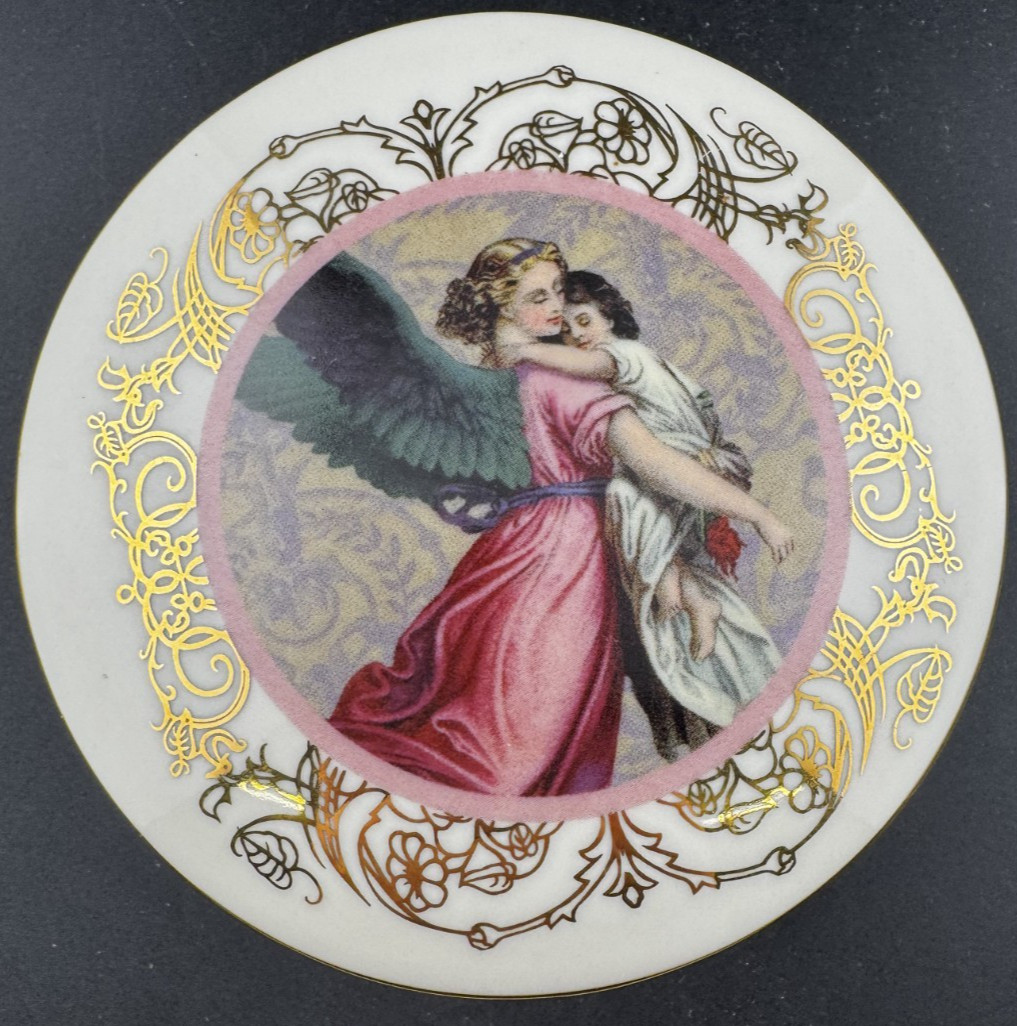 Lenox 1997 The Glorious Angel Music Box Fine Porcelain Hallmark Licensing VTG