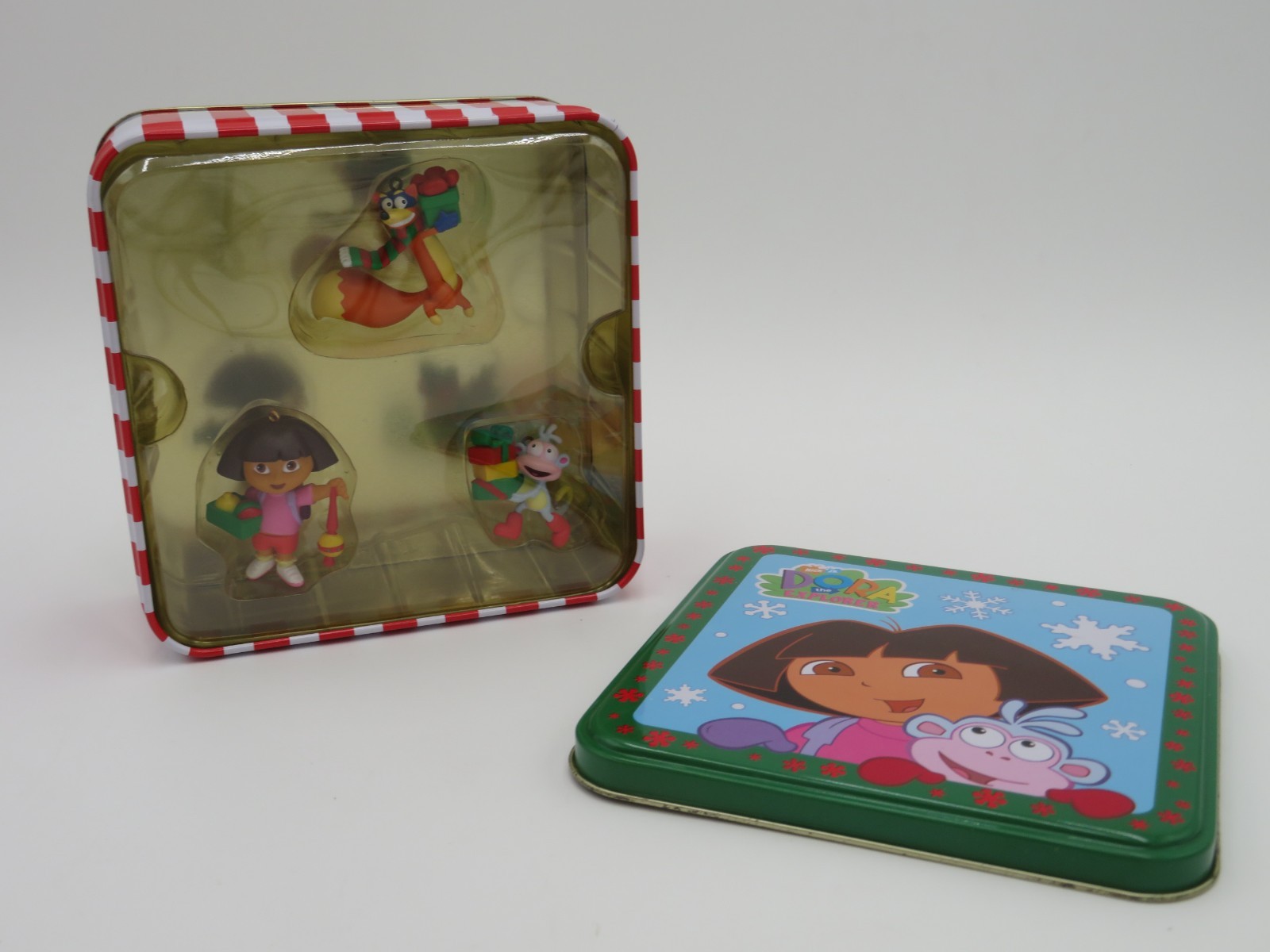 NEW in BOX 2003 Dora the Explorer Carlton Cards Set of (3) Christmas Ornament C6