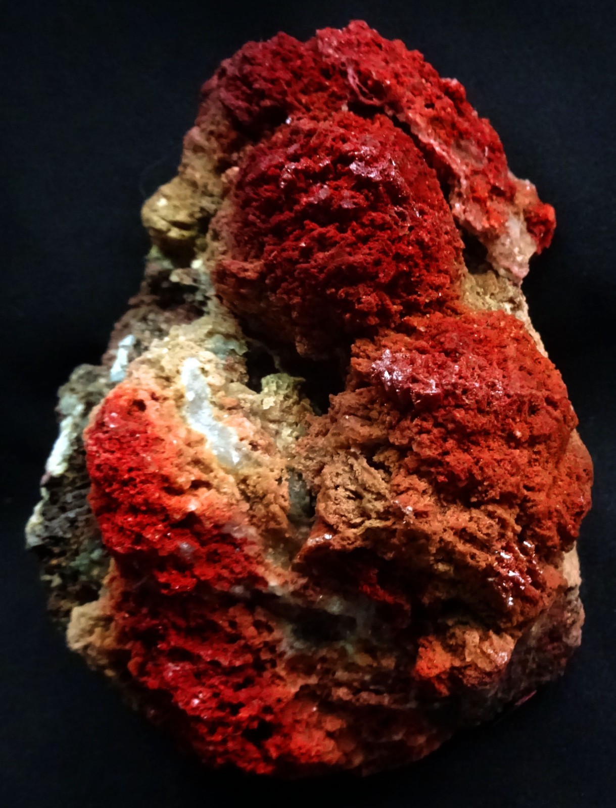AWESOME RED STILBITE BOWS MINERALS SPECIMENS