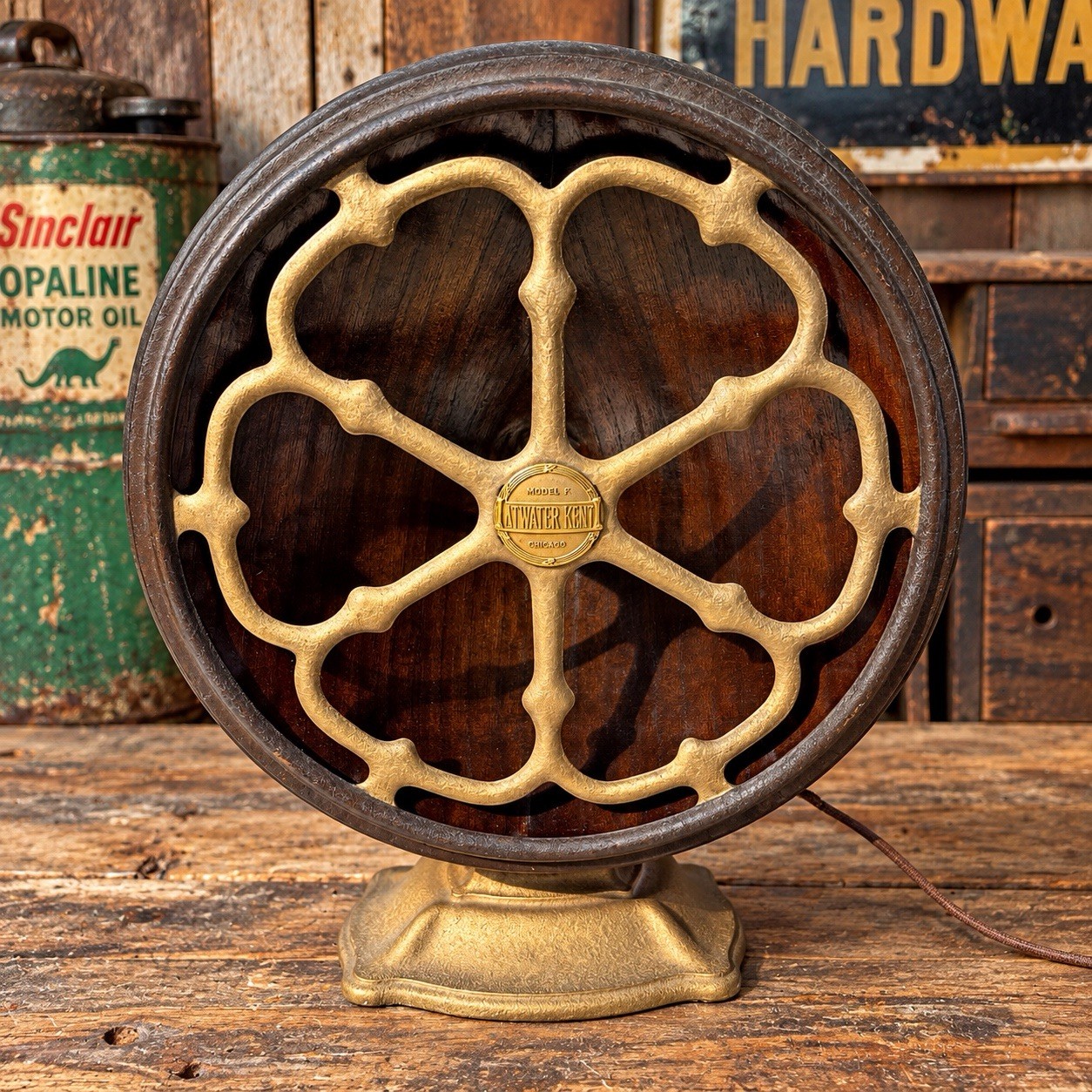Atwater Kent Type E Radio Speaker, 1920s Antique Early Cone Speaker