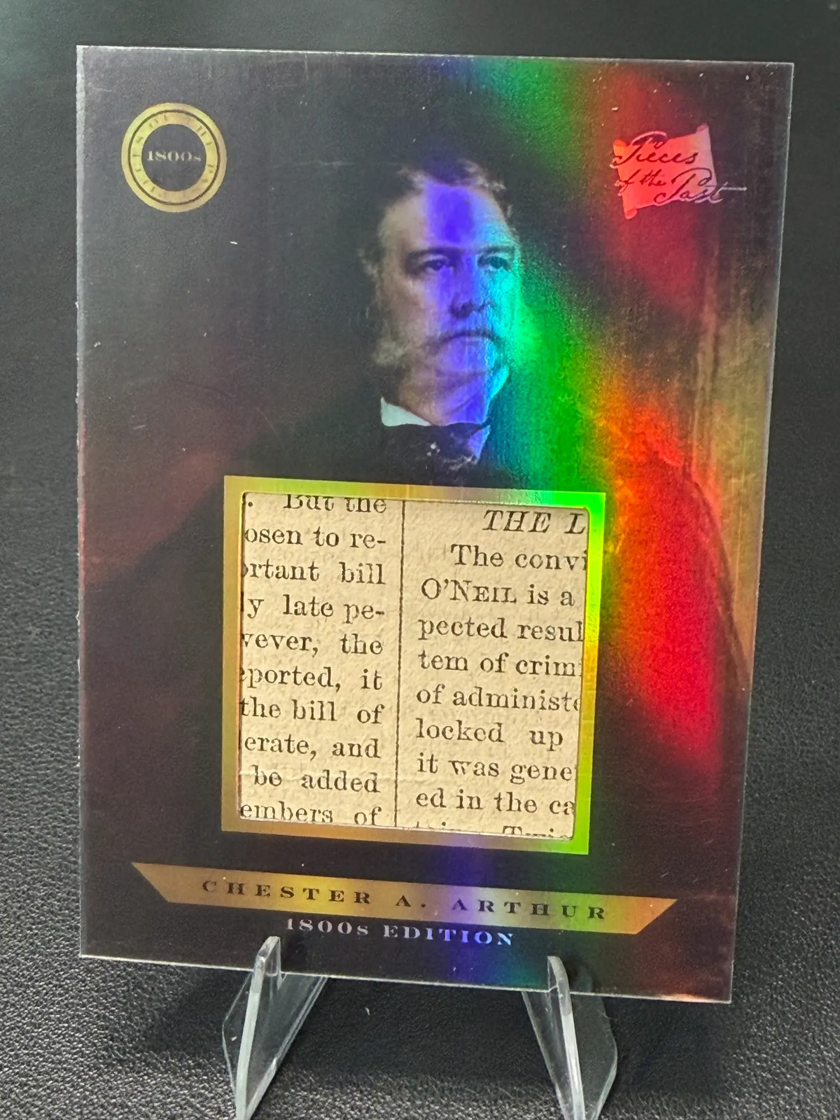 2024 Super Products Pieces of the Past 1800s Edition #136 Chester A. Arthur Auth