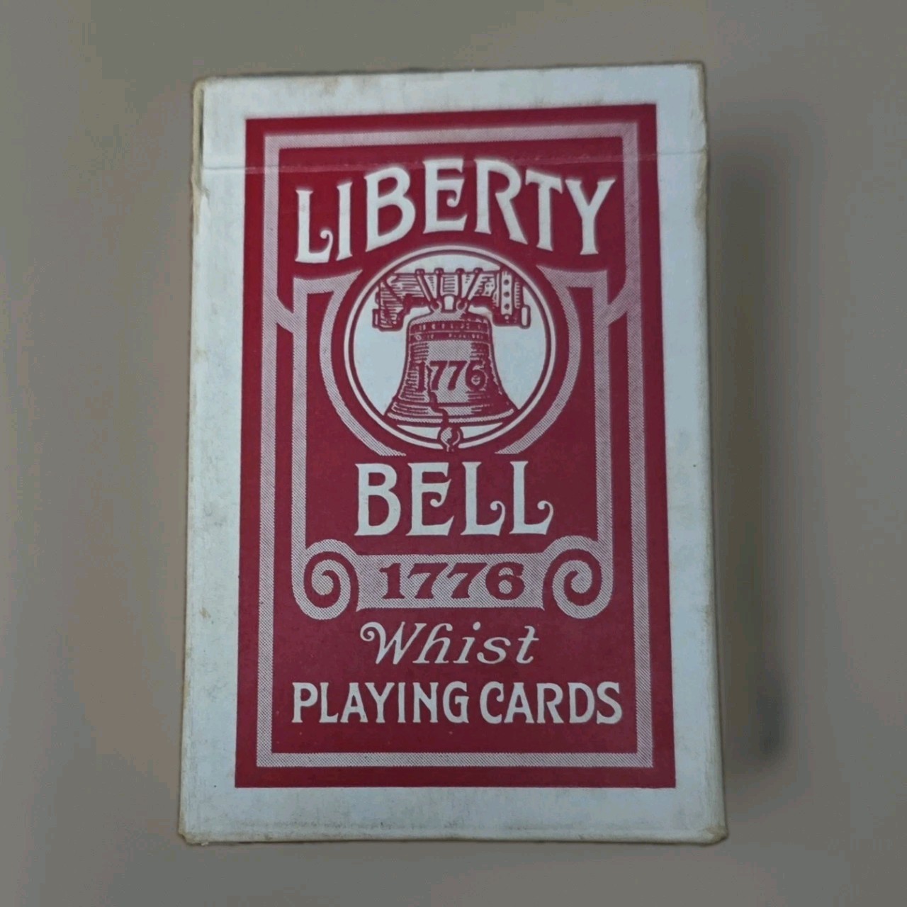 Antique Rare Standard Playing Card (USPCC) Liberty Bell #1776 Whist Size 52+EC