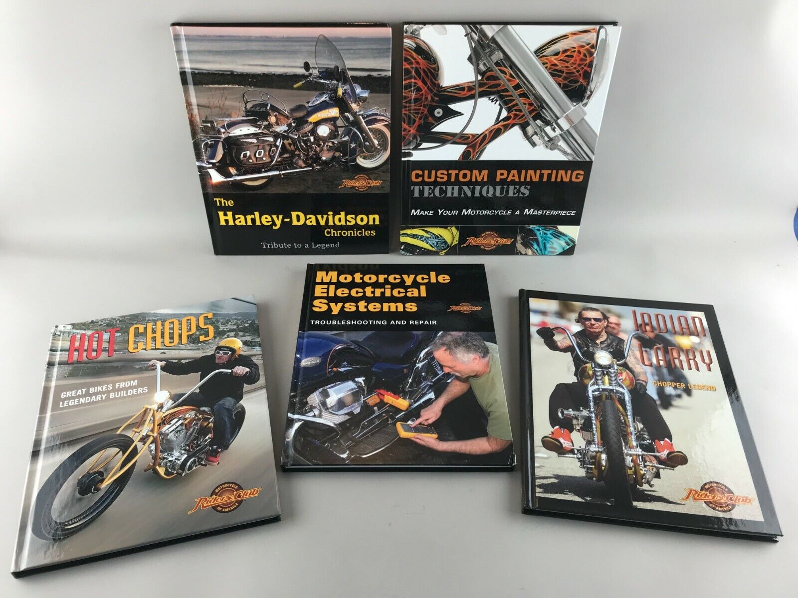RIDERS CLUB MOTORCYCLE OF AMERICA BOOKS LOT OF 5 - EUC 