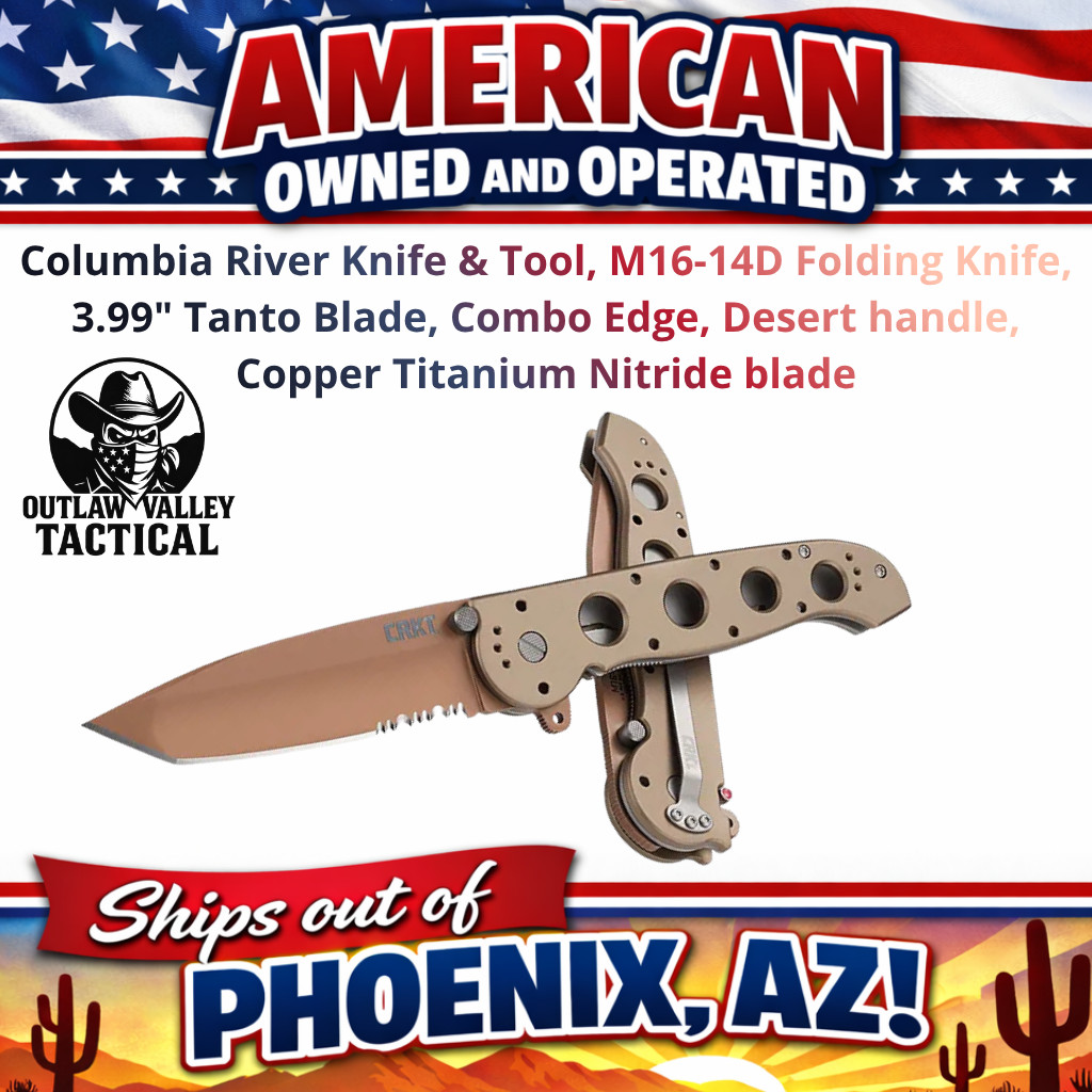 CRKT M16-14D Folding Knife, 3.99\