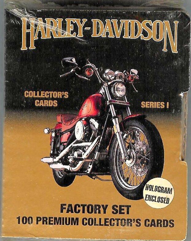Harley Davidson Motorcycle Series #1 Factory Set with hologram original box 1992