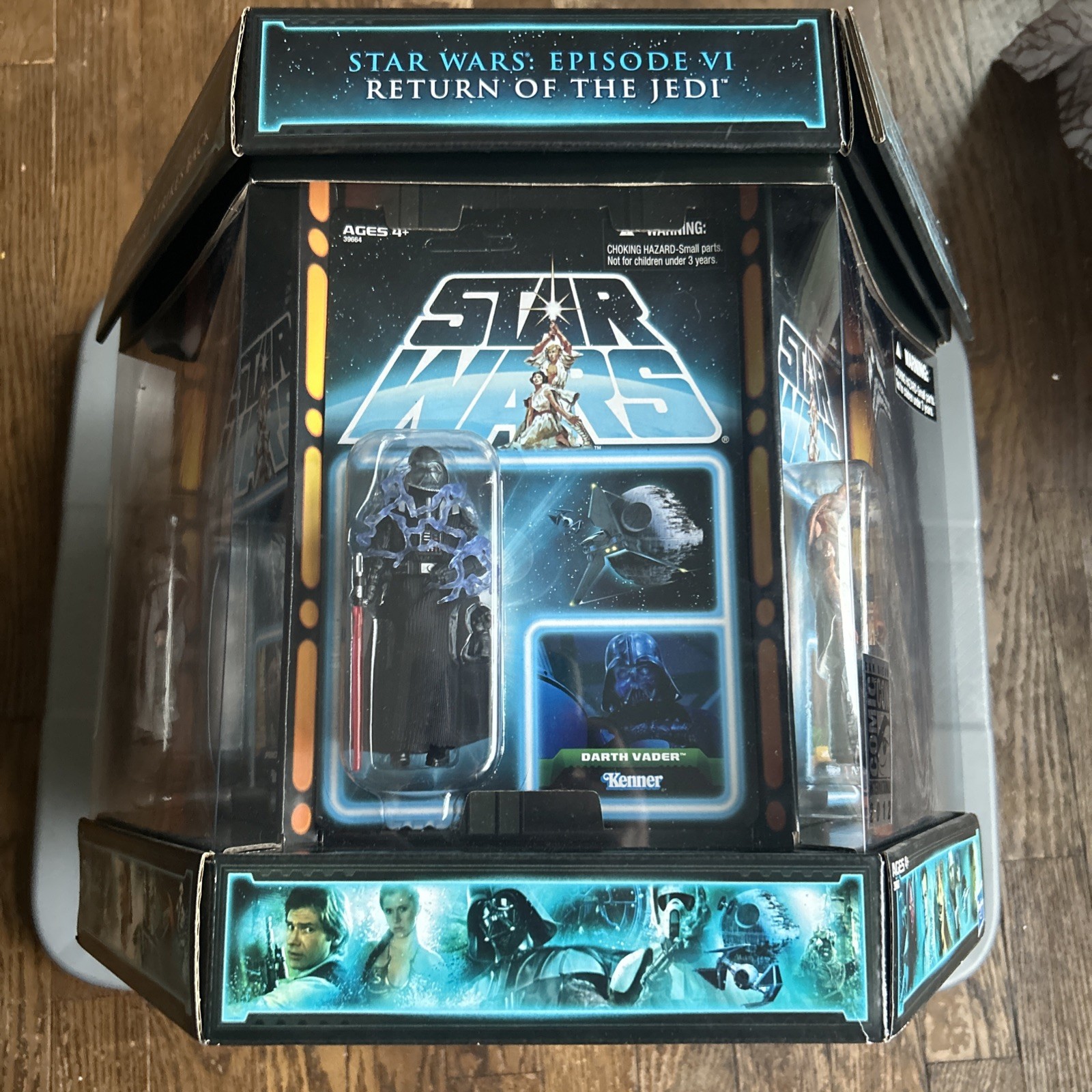 Star Wars Vintage Collection Carbon Freezing Chamber Set Jar Jar Binks SDCC 2012