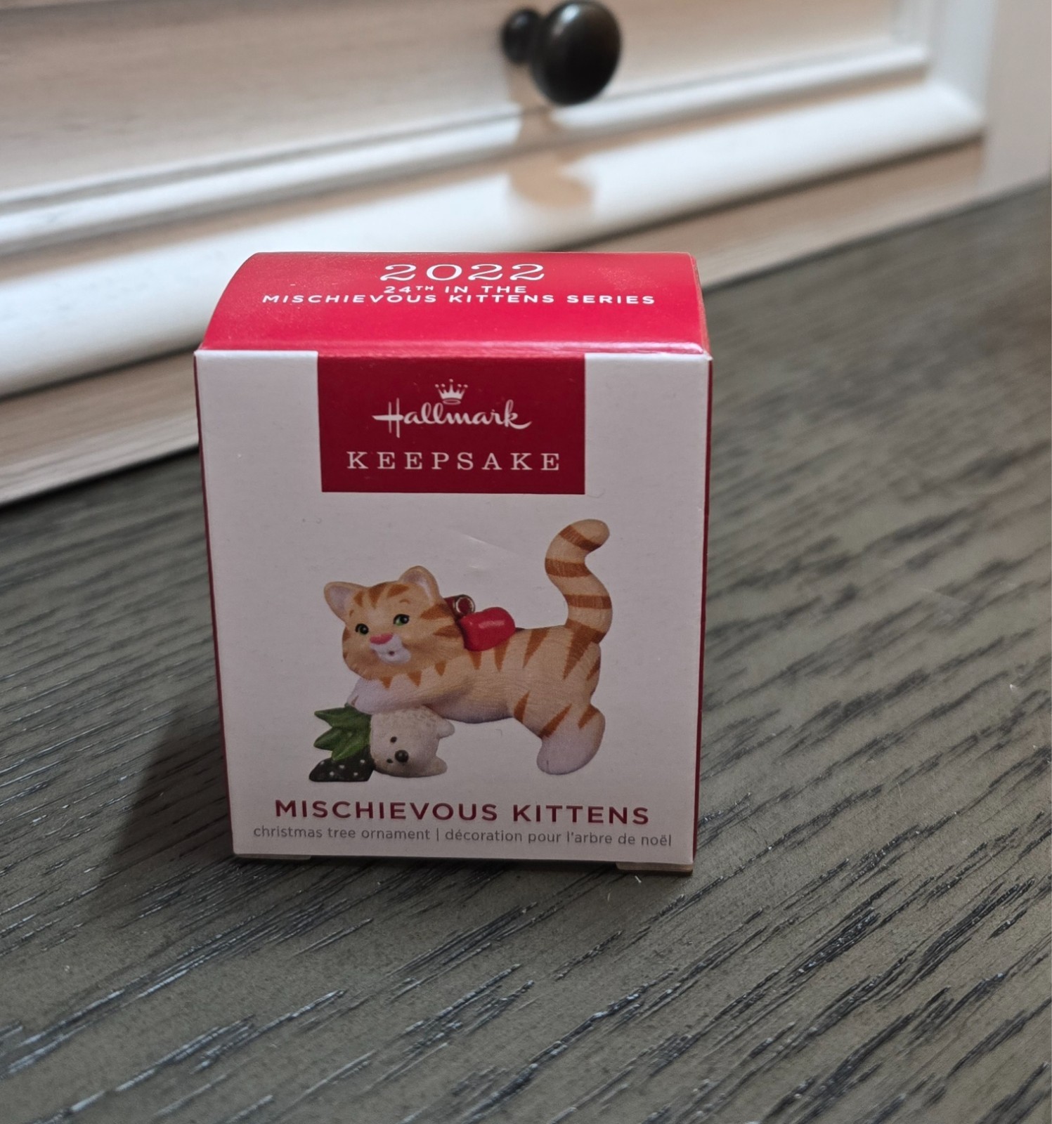 2022 Hallmark Keepsake Mischievous Kittens Ornament 24th In Series New in Box