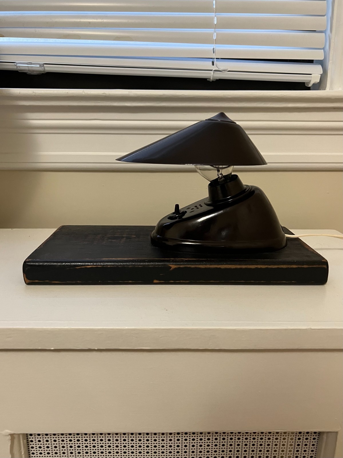 Vintage 1960's Bakelite Table Lamp, Czechoslovakian Design