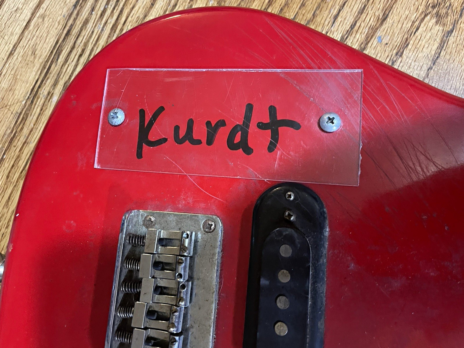 Kurt Cobain Autograph