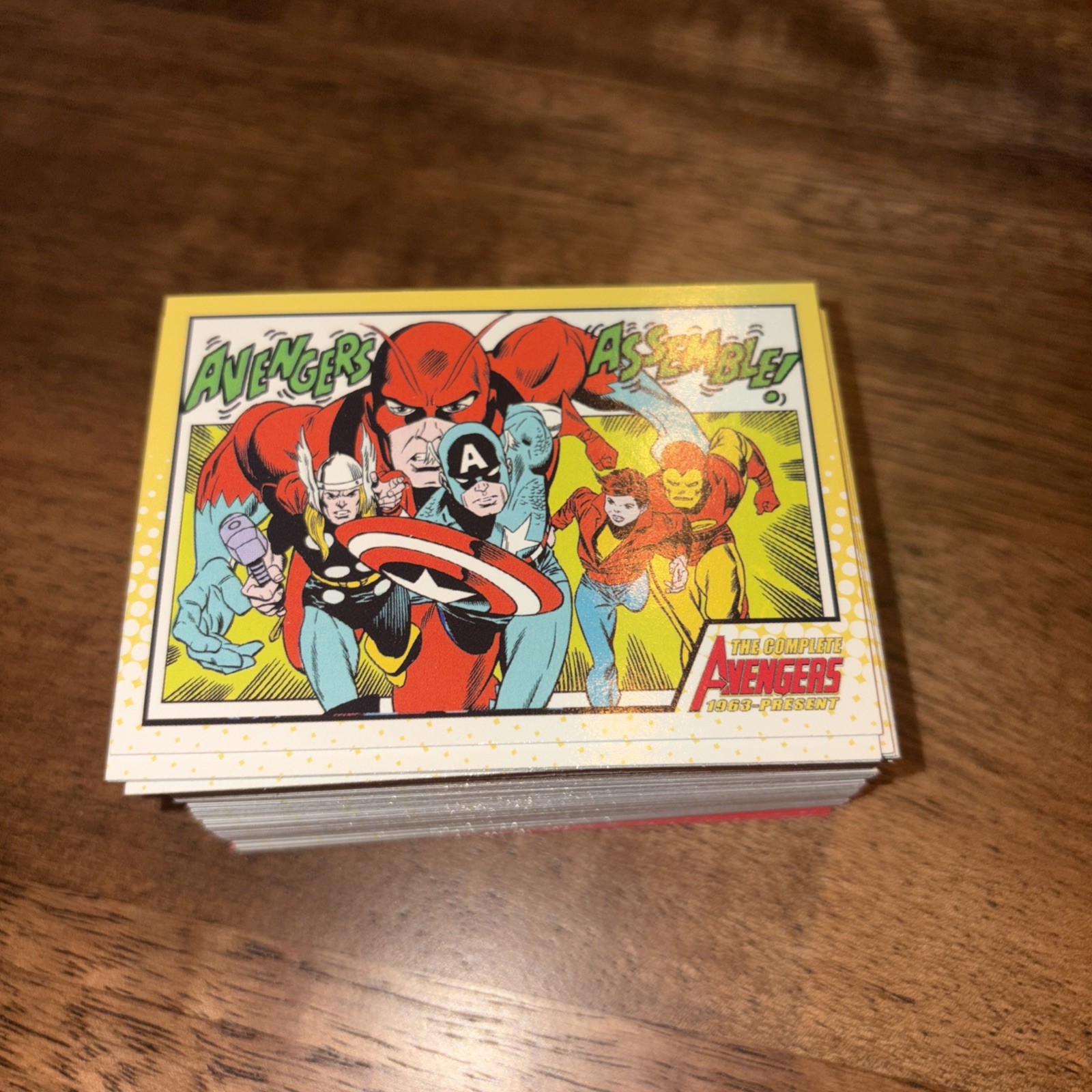 THE COMPLETE AVENGERS 1963 - PRESENT 2006 RITTENHOUSE BASE CARD SET 81 MARVEL