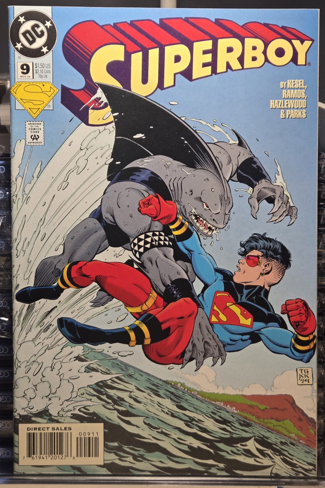 DC Comics Superboy #9 First appearance and origin King Shark NM DC Comics Superboy #9 First appearance and origin King Shark NM