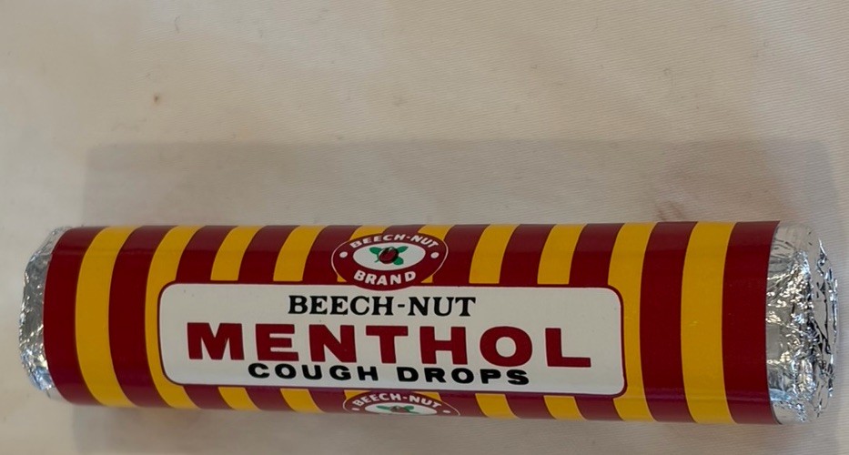 Vintage 1960’s BEECH-NUT MENTHOL COUGH DROPS  Sealed  New Old Stock RARE