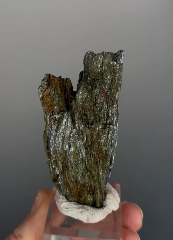 Amazing & Rare Iridescent Hematite with Rainbows