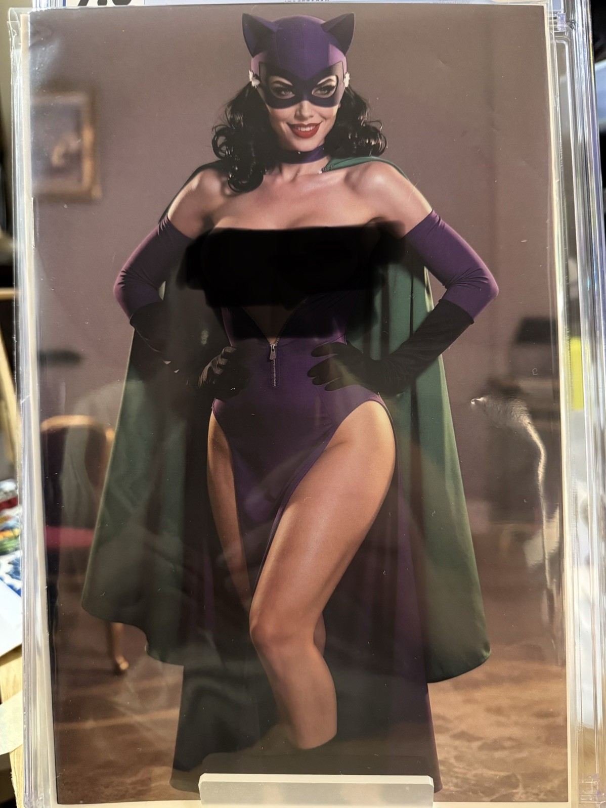 Key Comics Catwoman Inspired Cosplay Virgin Variant Exclusive Collector Cover