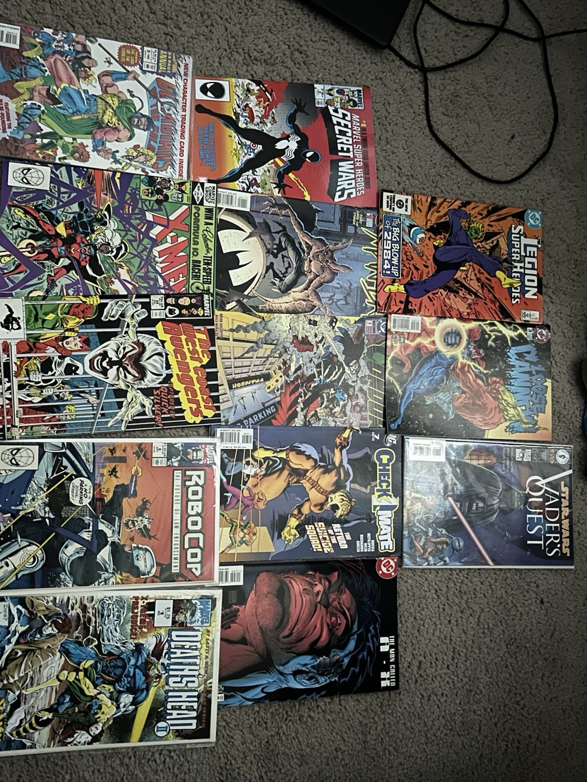 Marvel and dc and some extras missed lot