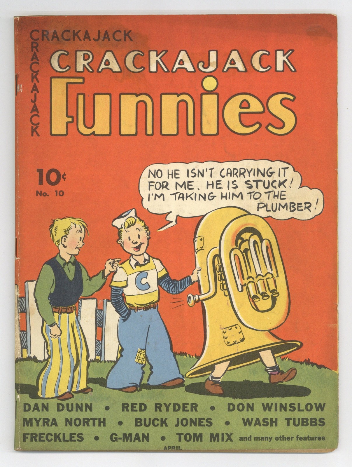 Crackajack Funnies #10 GD/VG 3.0 1939