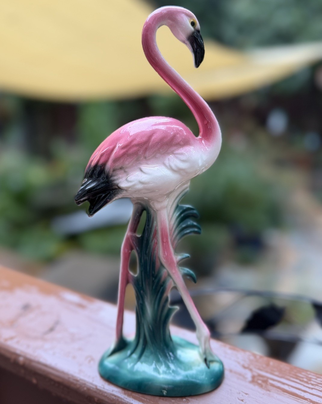 Vintage Pink Flamingo MCM Mid-Century 10\